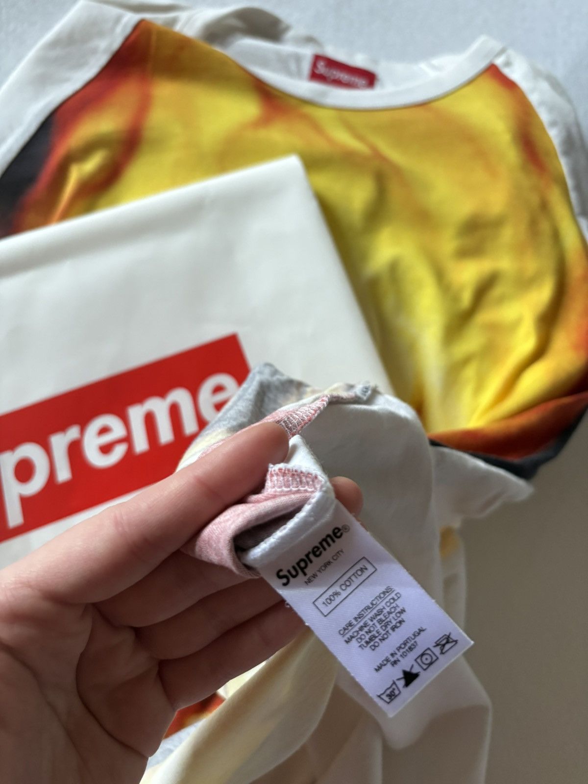 Supreme Supreme Ghost Rider Raglan L/S Tee – Size M – Archive Piece Size US M / EU 48-50 / 2 - 8 Thumbnail