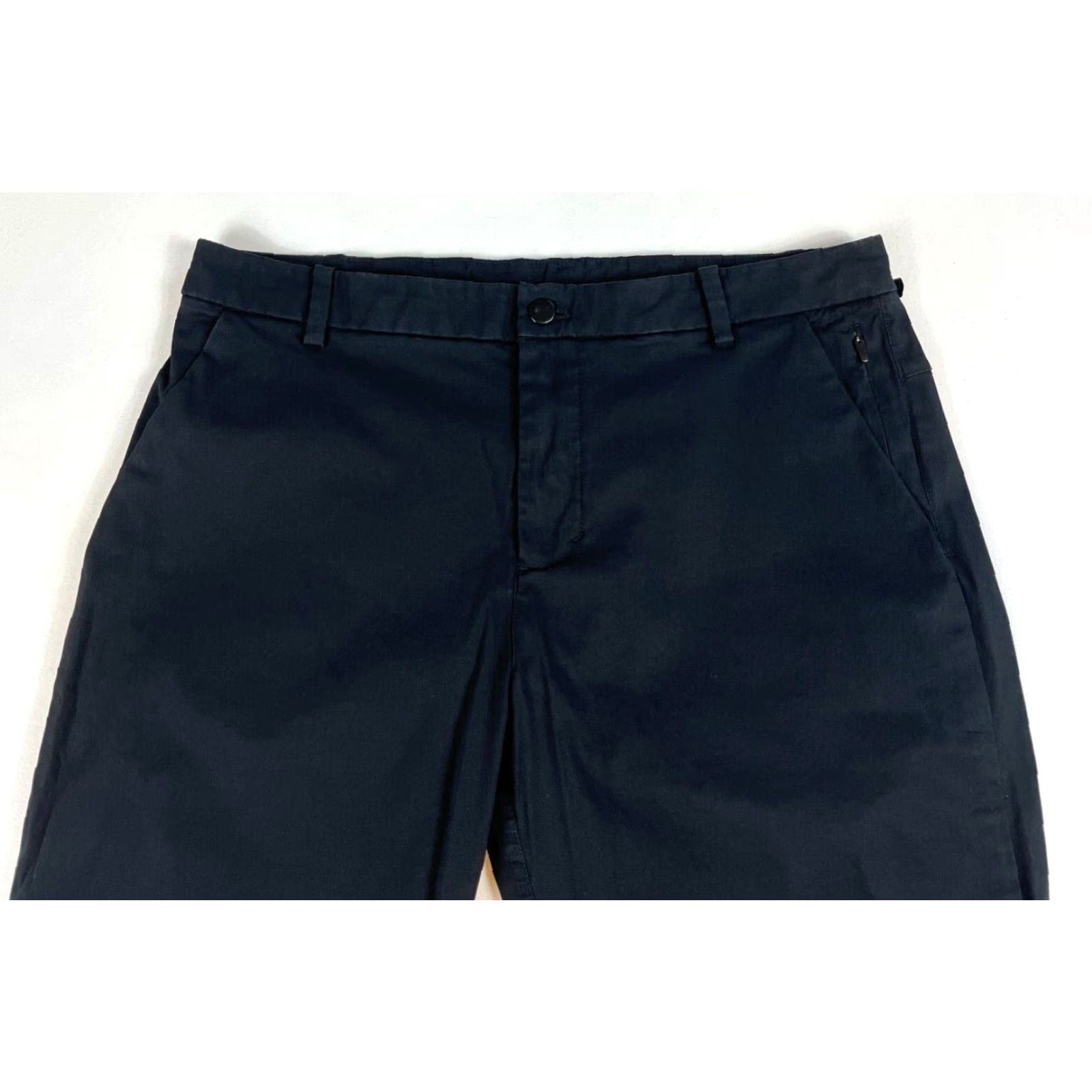 Lululemon Lululemon Men's Commission Pants Classic LM5440 Black 34x28 Size 34 Chino Flat Front Belt Loops Pockets Straight Inseam 28in Cotton Blend City Preppy Size US 34 / EU 50 - 5 Thumbnail