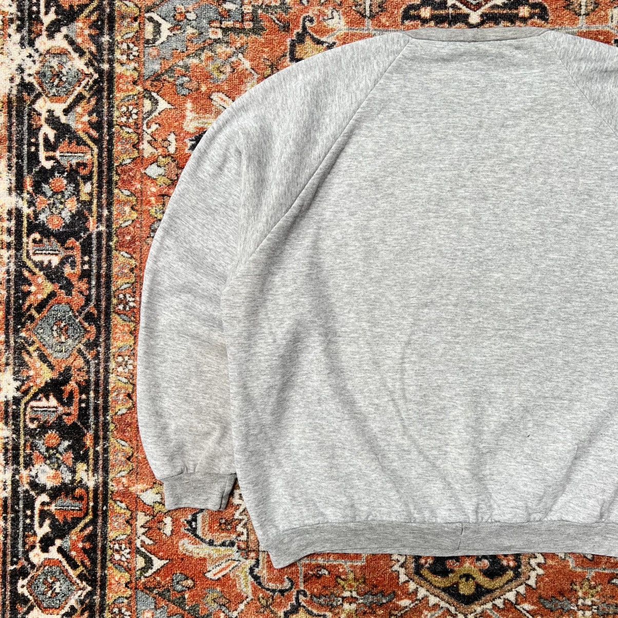 Hanes Vintage Raglan Crewneck Boxy Essential Sweatshirt Size M / US 6-8 / IT 42-44 - 8 Thumbnail
