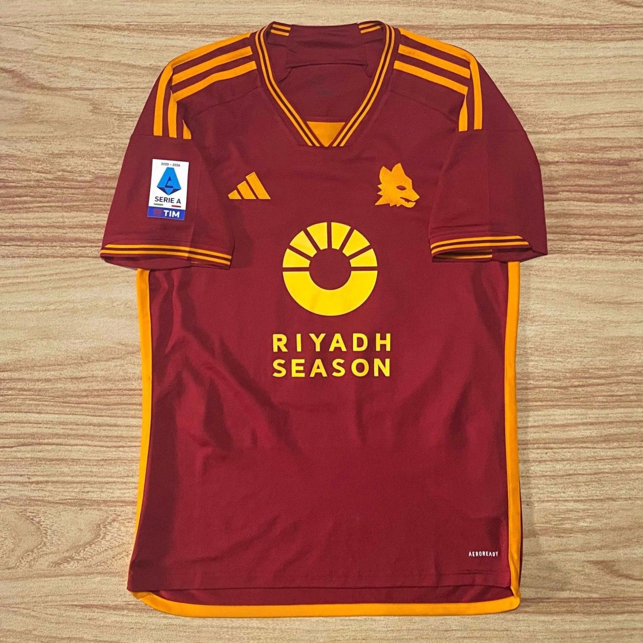 Adidas AS Roma 2023-2024 Home Jersey Paulo Dybala Size US M / EU 48-50 / 2 - 1 Thumbnail
