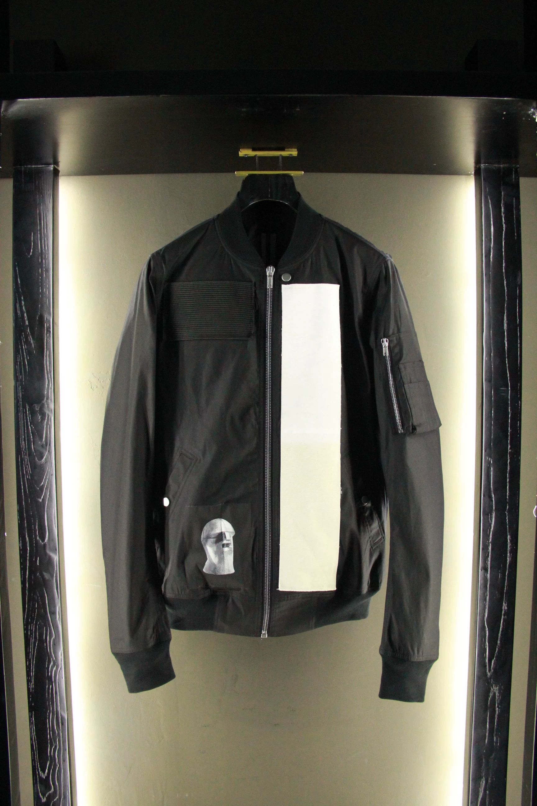 Rick Owens Rick Owens White Bombers Men xs Size US XS / EU 42 / 0 - 1 Thumbnail