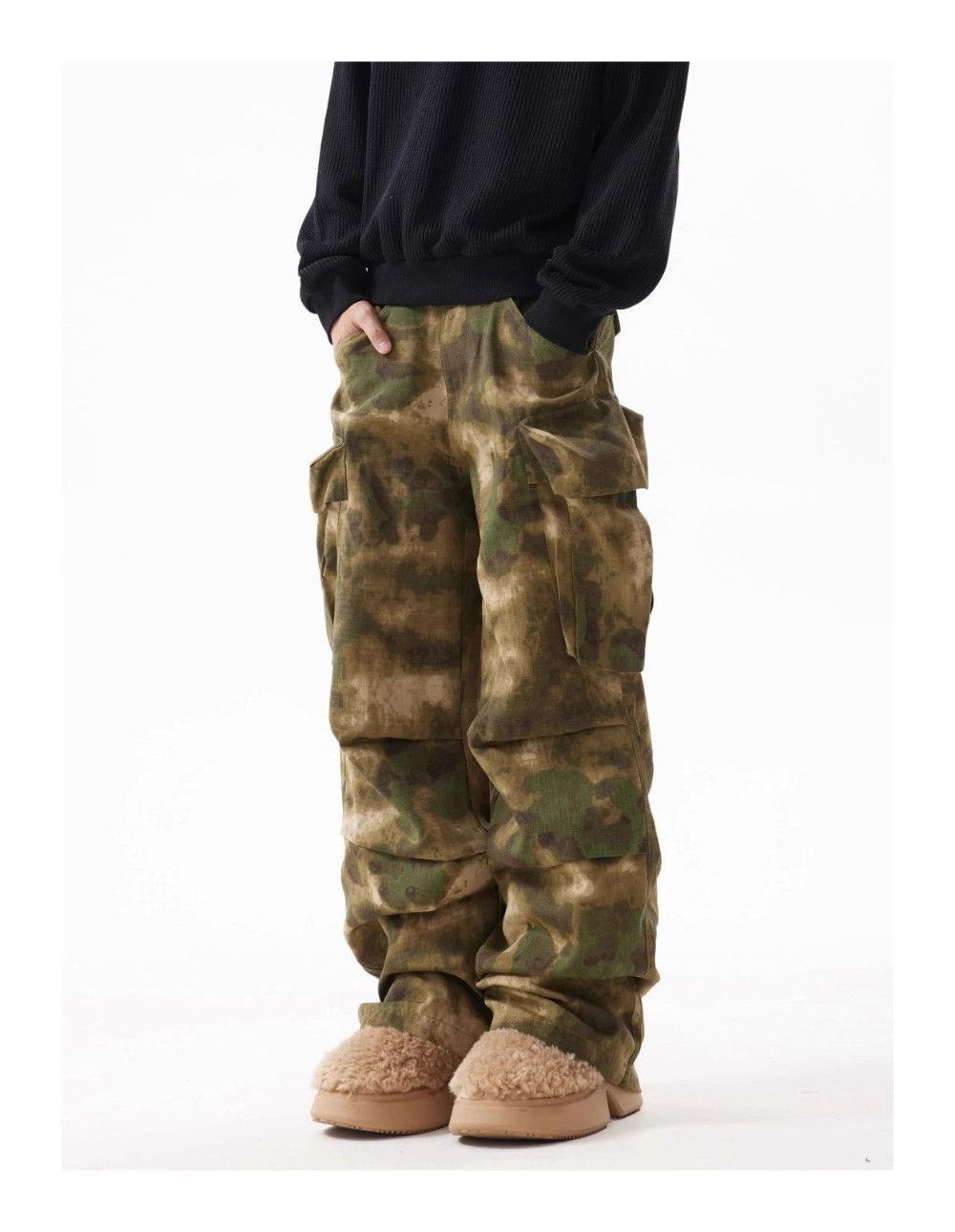 Japanese Brand × Vintage Trooper Camo Cargo Multi pocket Size US 30 / EU 46 - 1 Thumbnail
