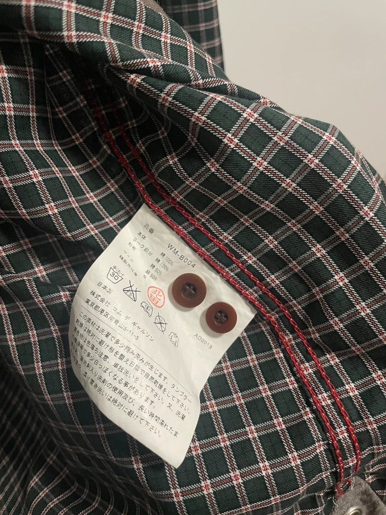 Junya Watanabe Junya Watanabe Green Plaid Shirt Size US S / EU 44-46 / 1 - 5 Thumbnail