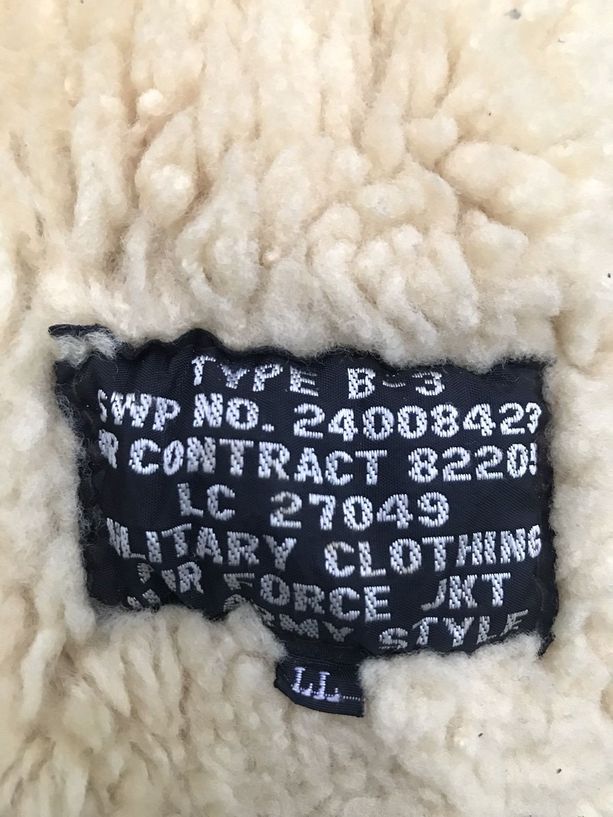 Other Type B3 US Army Style Leather Sherpa Shearling Jacket Size US M / EU 48-50 / 2 - 10 Thumbnail