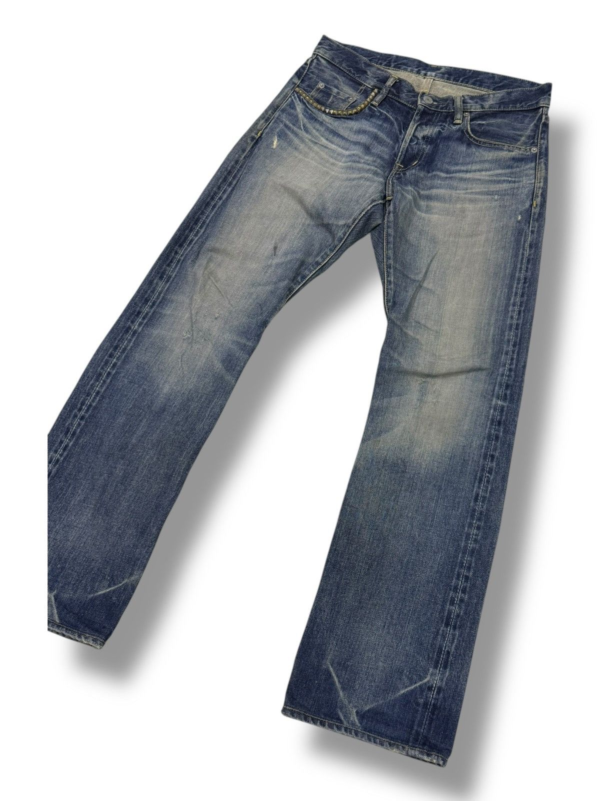 Hysteric Glamour HYSTERIC GLAMOUR SELVEDGE JAPANESE BRAND DENIM Size US 32 / EU 48 - 3 Thumbnail
