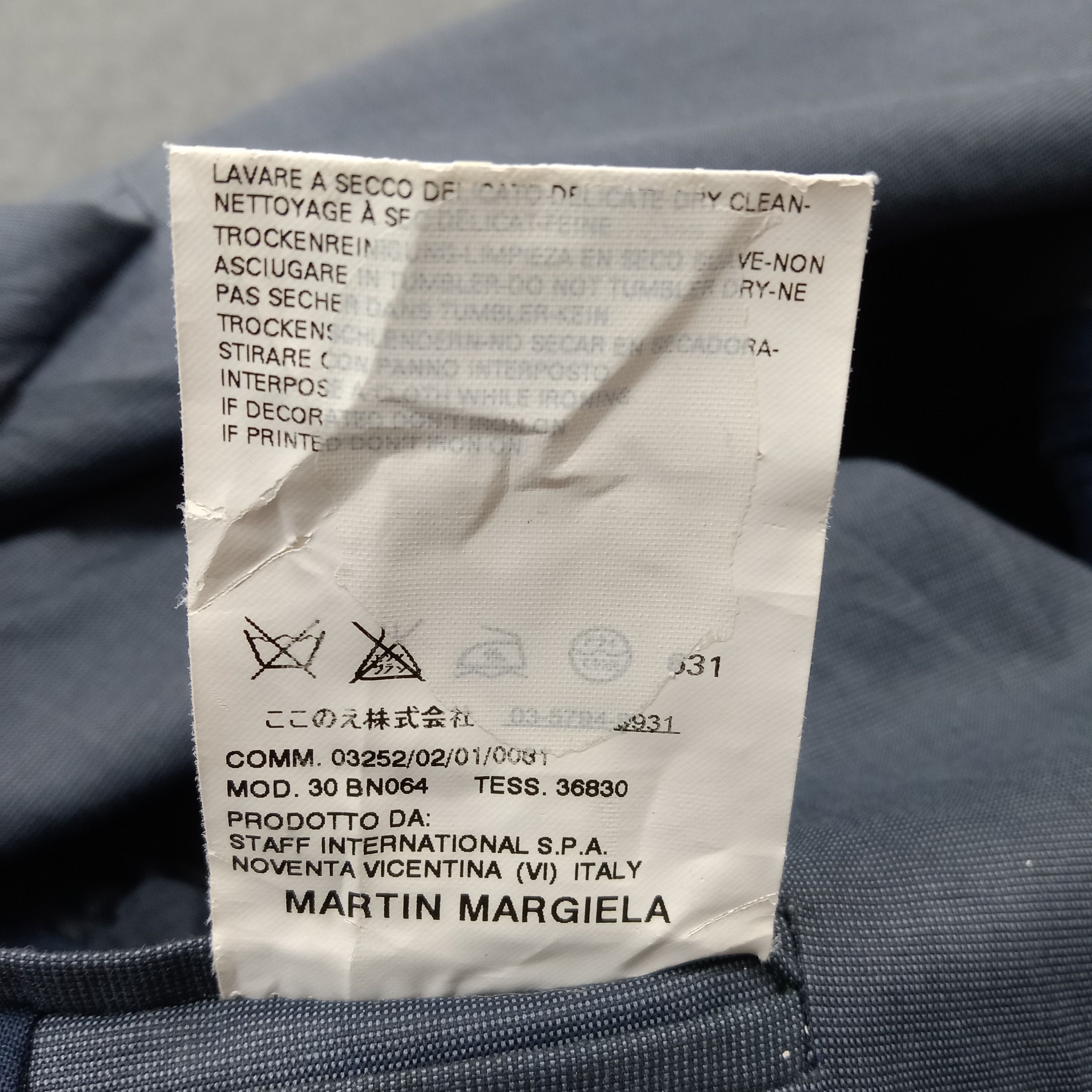 Maison Margiela Martin Maison Margiela Blazer Coat Jacket c234n26 Size 38S - 9 Thumbnail