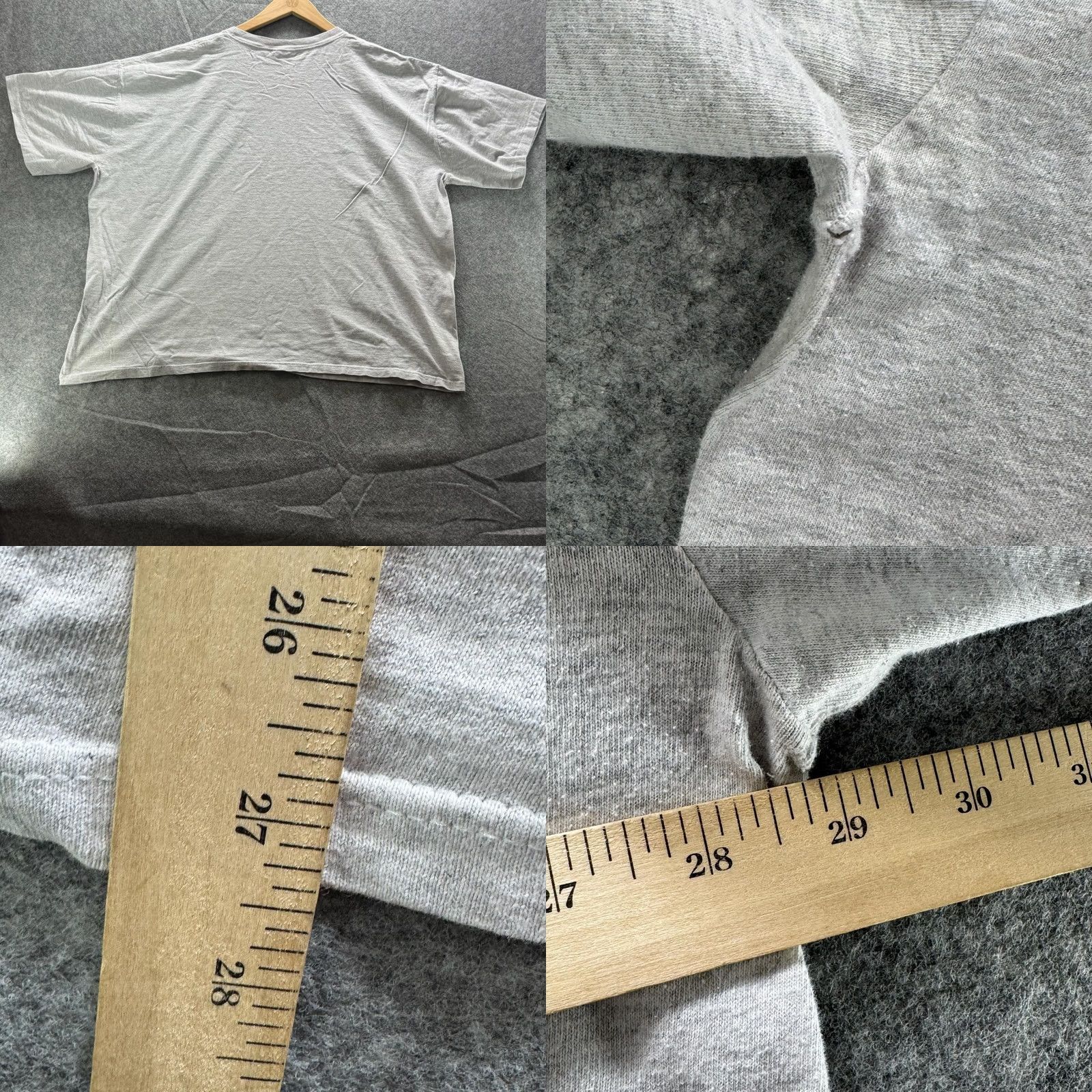 Reebok VINTAGE Reebok Shirt Mens 3XL Gray Center Logo Graphic Tee Crewneck Short Sleeve Cotton Jersey T-Shirt Size US XXL / EU 58 / 5 - 8 Thumbnail