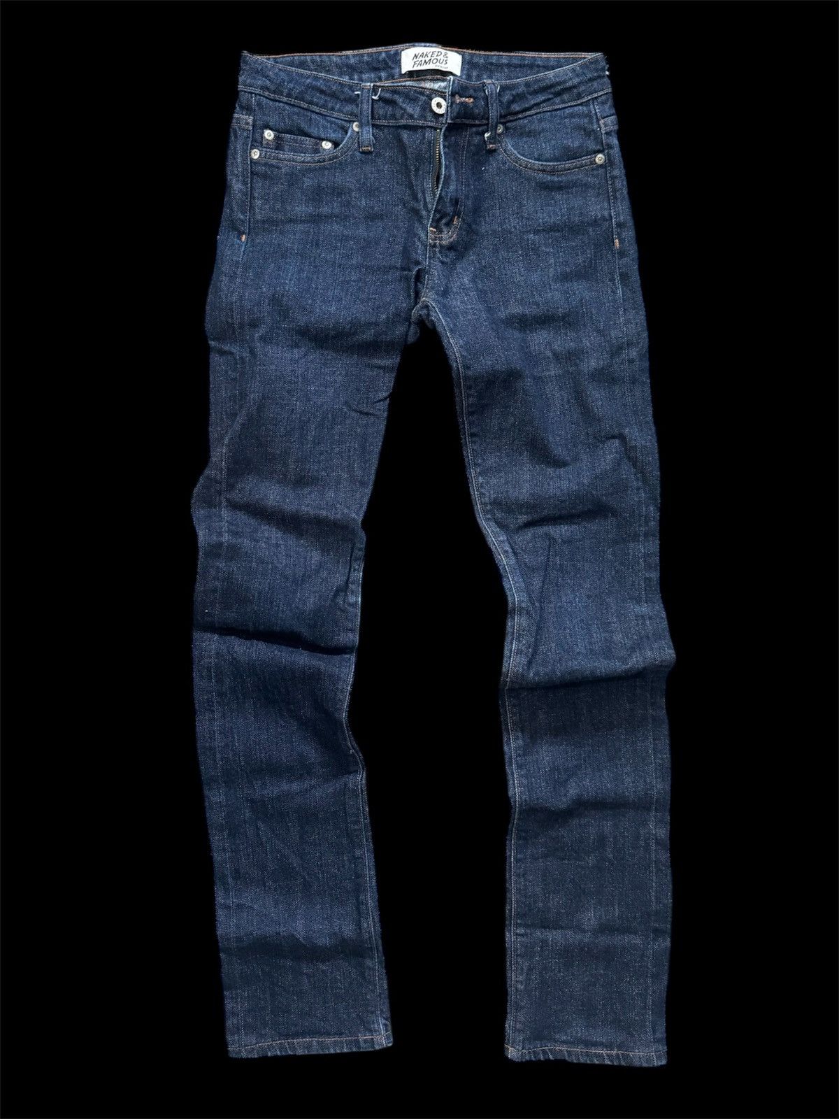 Naked & Famous Indigo Stretch Salvage Denim Jeans Size 28" / US 6 / IT 42 - 1 Thumbnail