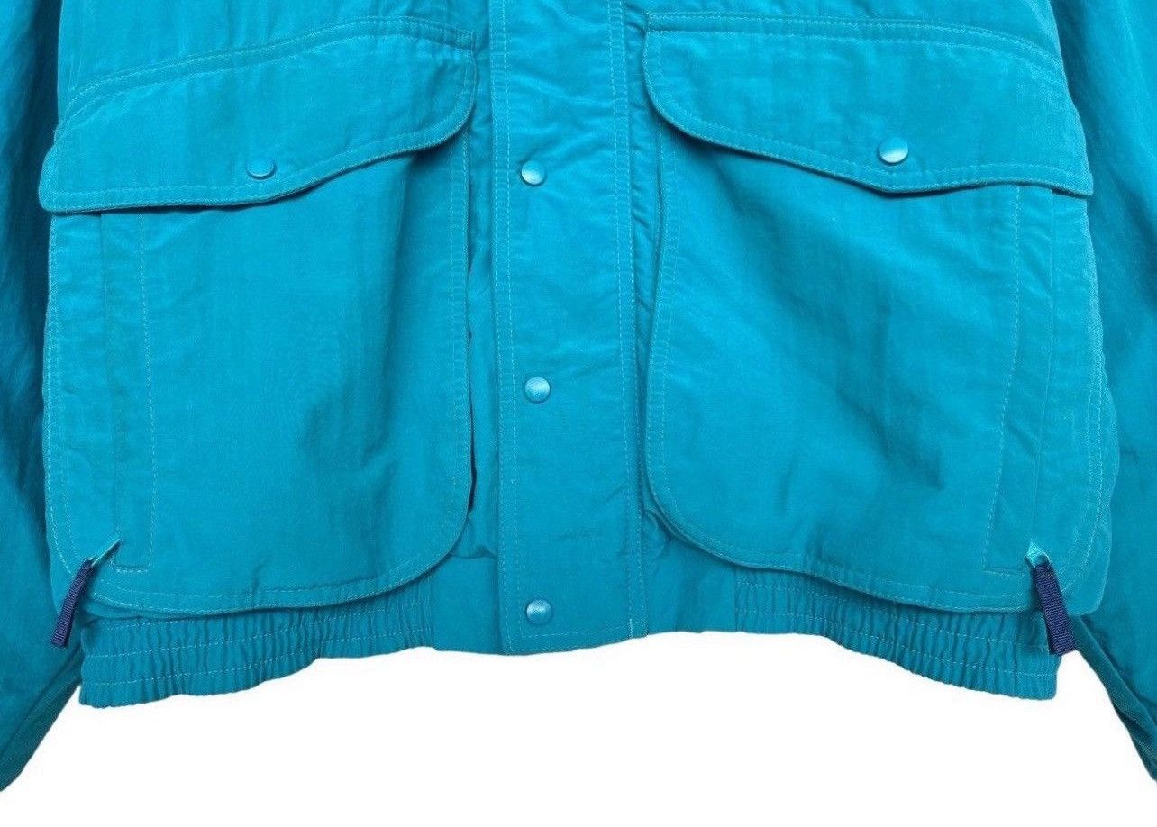 L.L. Bean Vintage 90s LL Bean Button Up Green Jacket Made In Usa Size US L / EU 52-54 / 3 - 6 Thumbnail