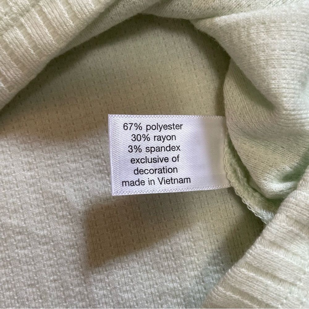 Other NWT New Lane Bryant Light Green Peasant Blouse Size 22/24 Size 4XL / US 24-26 - 8 Thumbnail