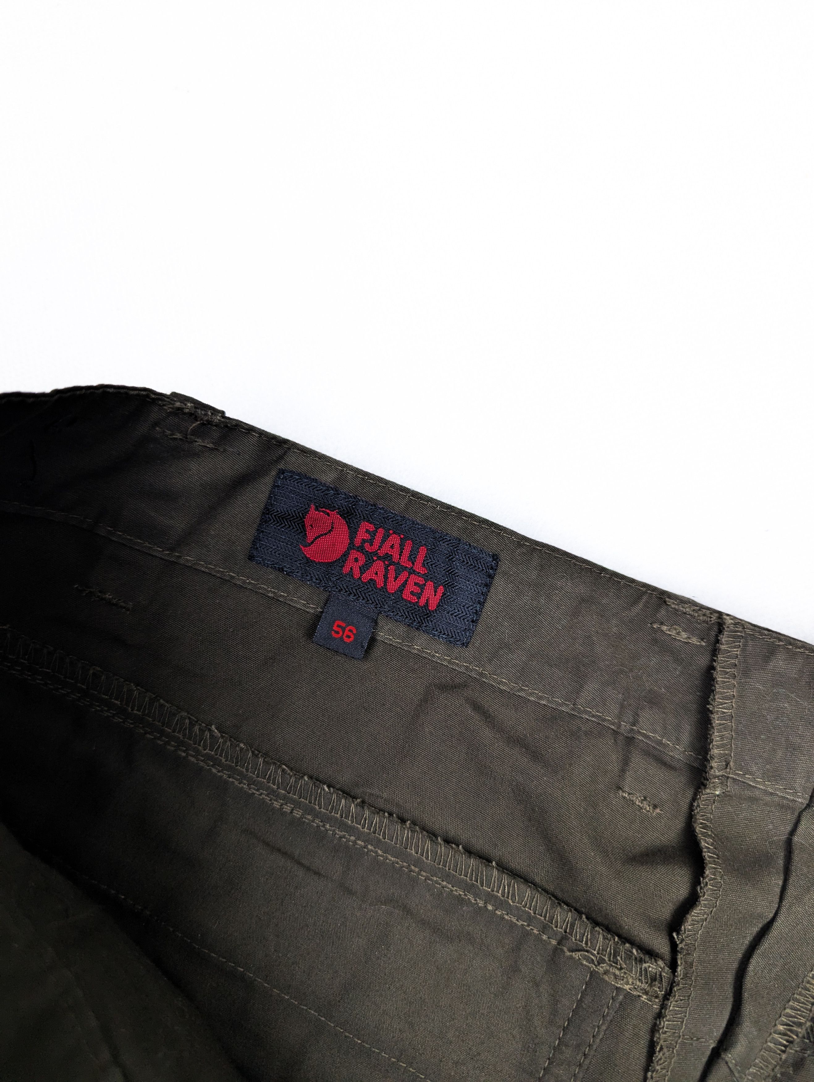 Fjallraven Fjallraven g-100 green cargo pants trousers 56 Size US 40 / EU 56 - 3 Thumbnail