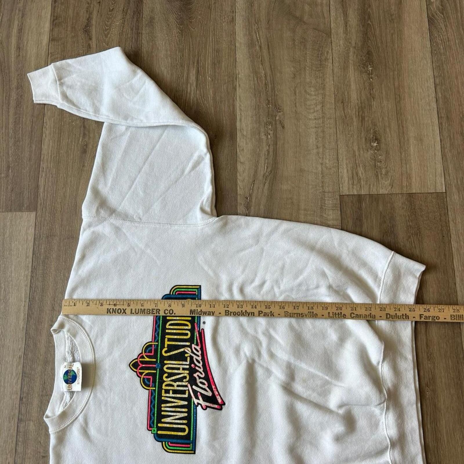 Other Vintage 90’s Universal Studios White Crewneck Sweatshirt M Size US M / EU 48-50 / 2 - 7 Thumbnail