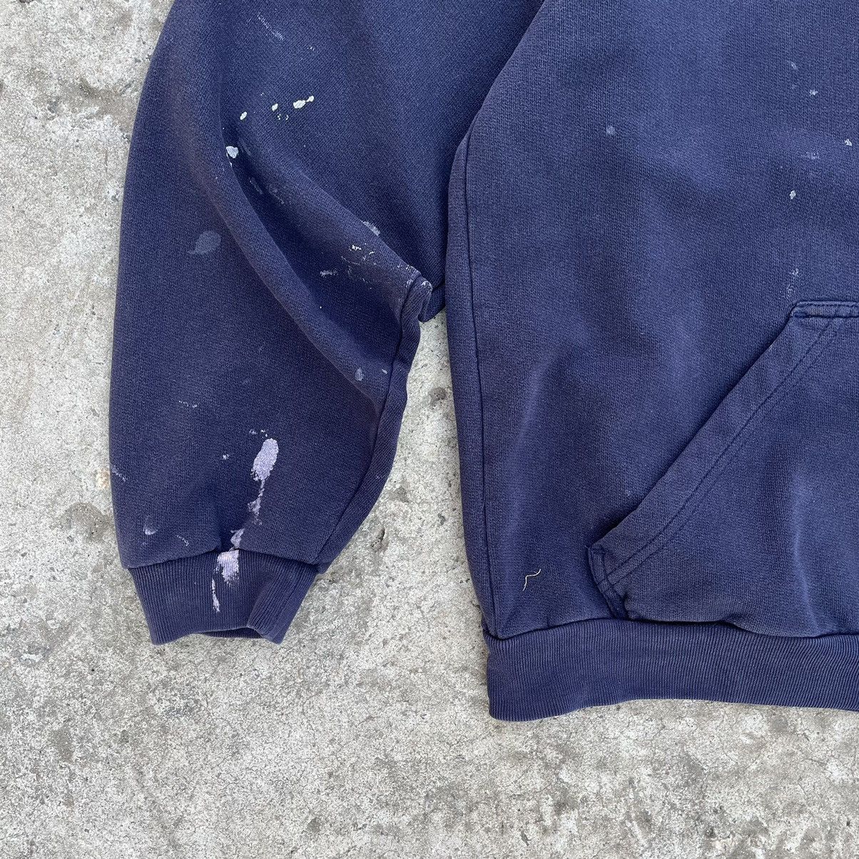 Nike × Vintage Vintage Hoodie Nike Athletic Centre Logo 90s USA Trashed Y2K Size US M / EU 48-50 / 2 - 7 Thumbnail