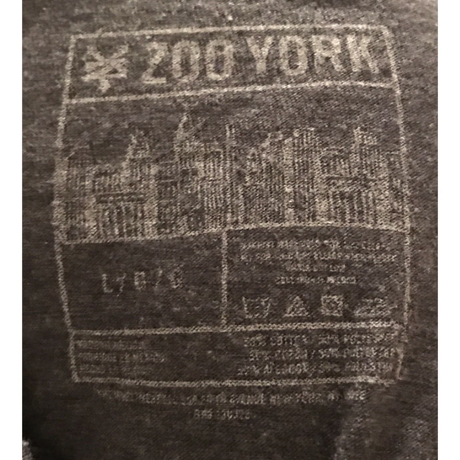 Zoo York VINTAGE Zoo York T-Shirt Gray L Zoo York True East Graphic Tee Men Large Gray B41 Size US L / EU 52-54 / 3 - 3 Thumbnail