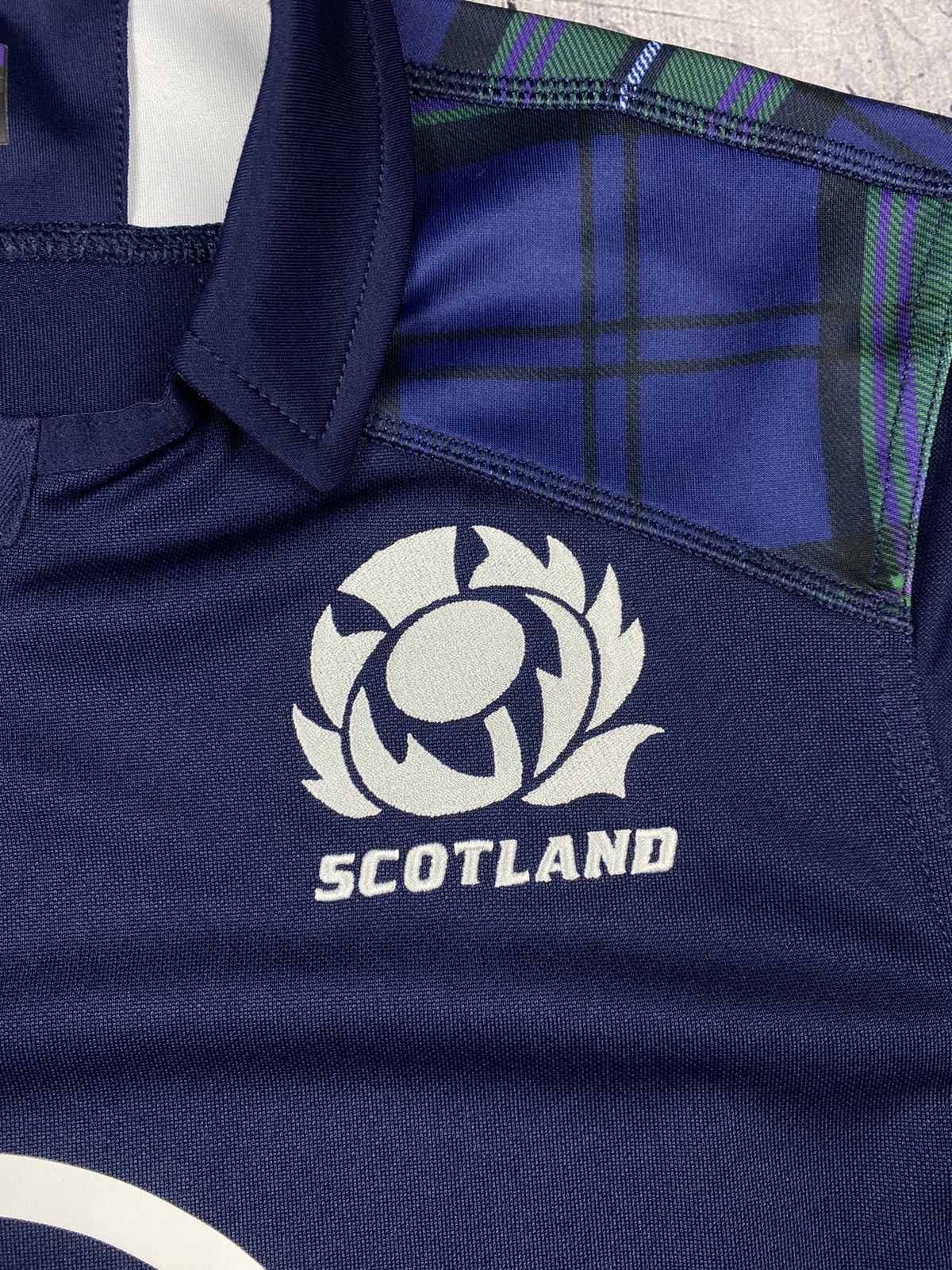 Other Macron Scotland Rugby Jersey Tee Rare Y2k Drill Hype Size US M / EU 48-50 / 2 - 8 Thumbnail