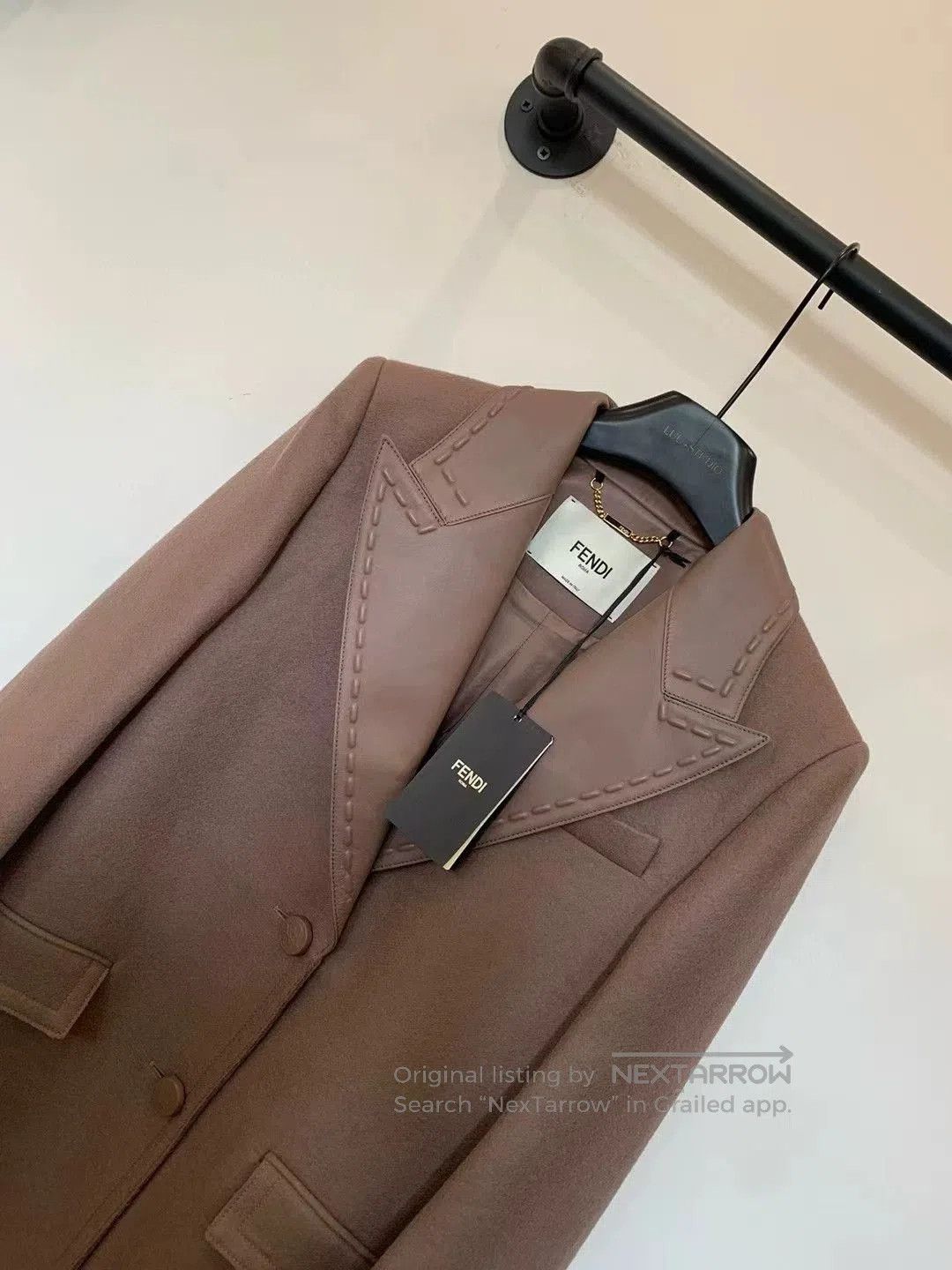 Fendi Fendi Long Wool Cashmere Coat. Size US S / EU 44-46 / 1 - 4 Thumbnail