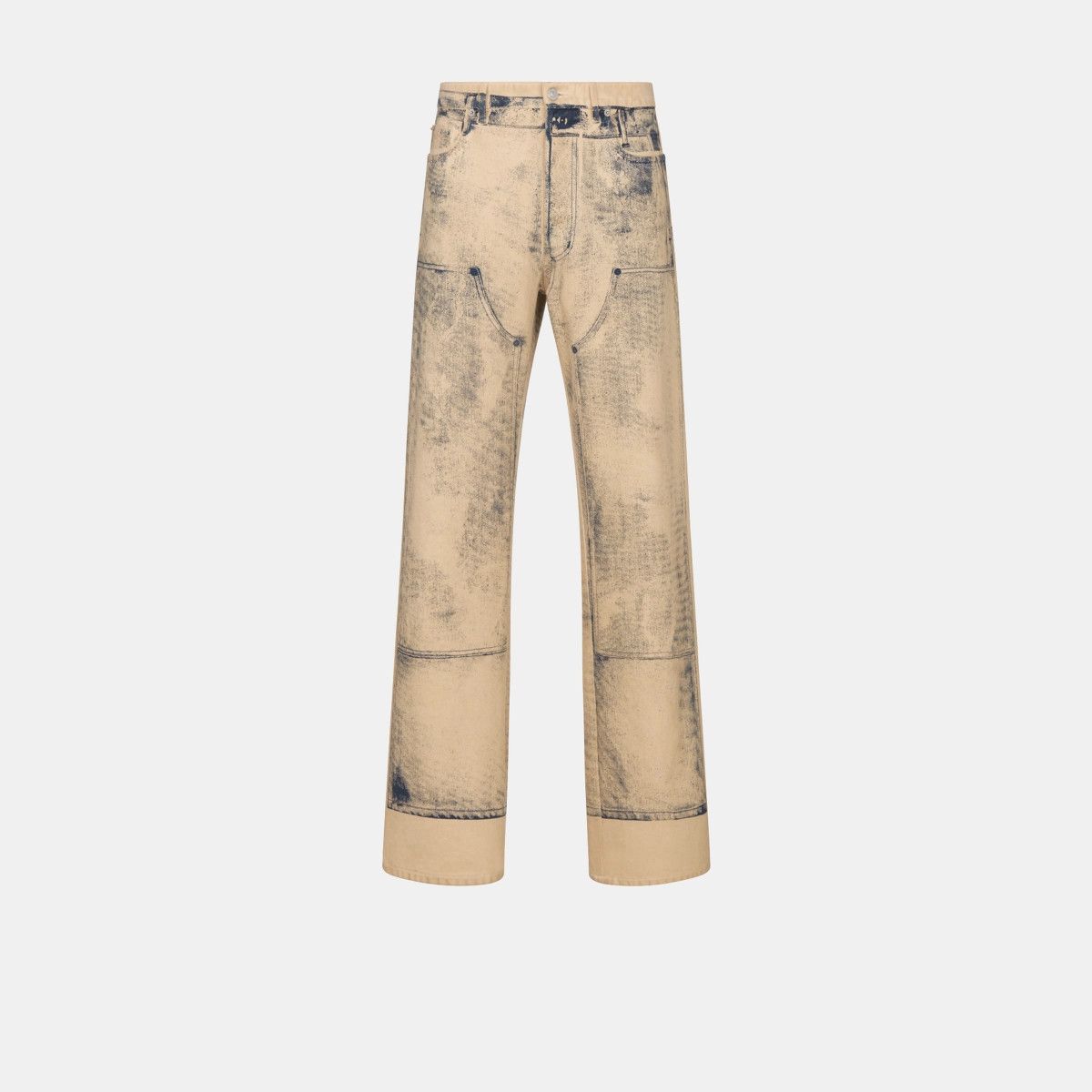 Dior o1bcso1str0225 Carpenter-Effect Heritage Jeans in Beige Size US 30 / EU 46 - 1 Thumbnail