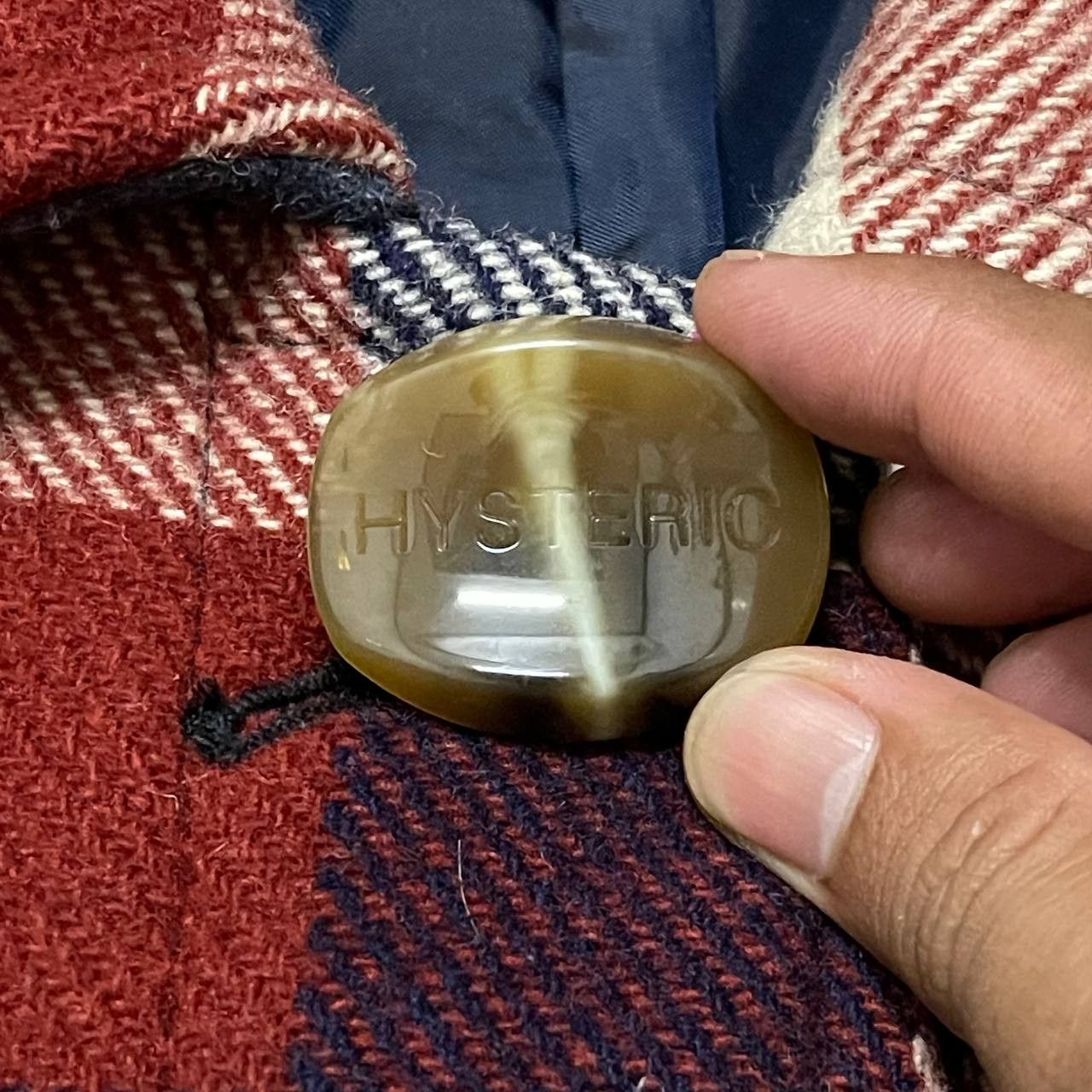 Hysteric Glamour Vintage Hysteric Glamour Plaid Wool Coat Size M / US 6-8 / IT 42-44 - 5 Thumbnail