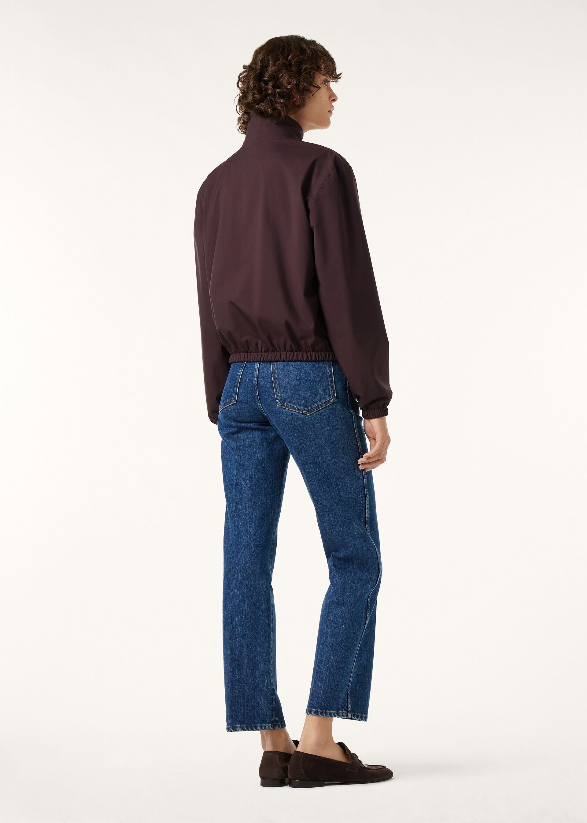 Loro Piana os11x0426 FAQ0514 Bomber Jacket in Vin Chaud Size S / US 4 / IT 40 - 7 Thumbnail