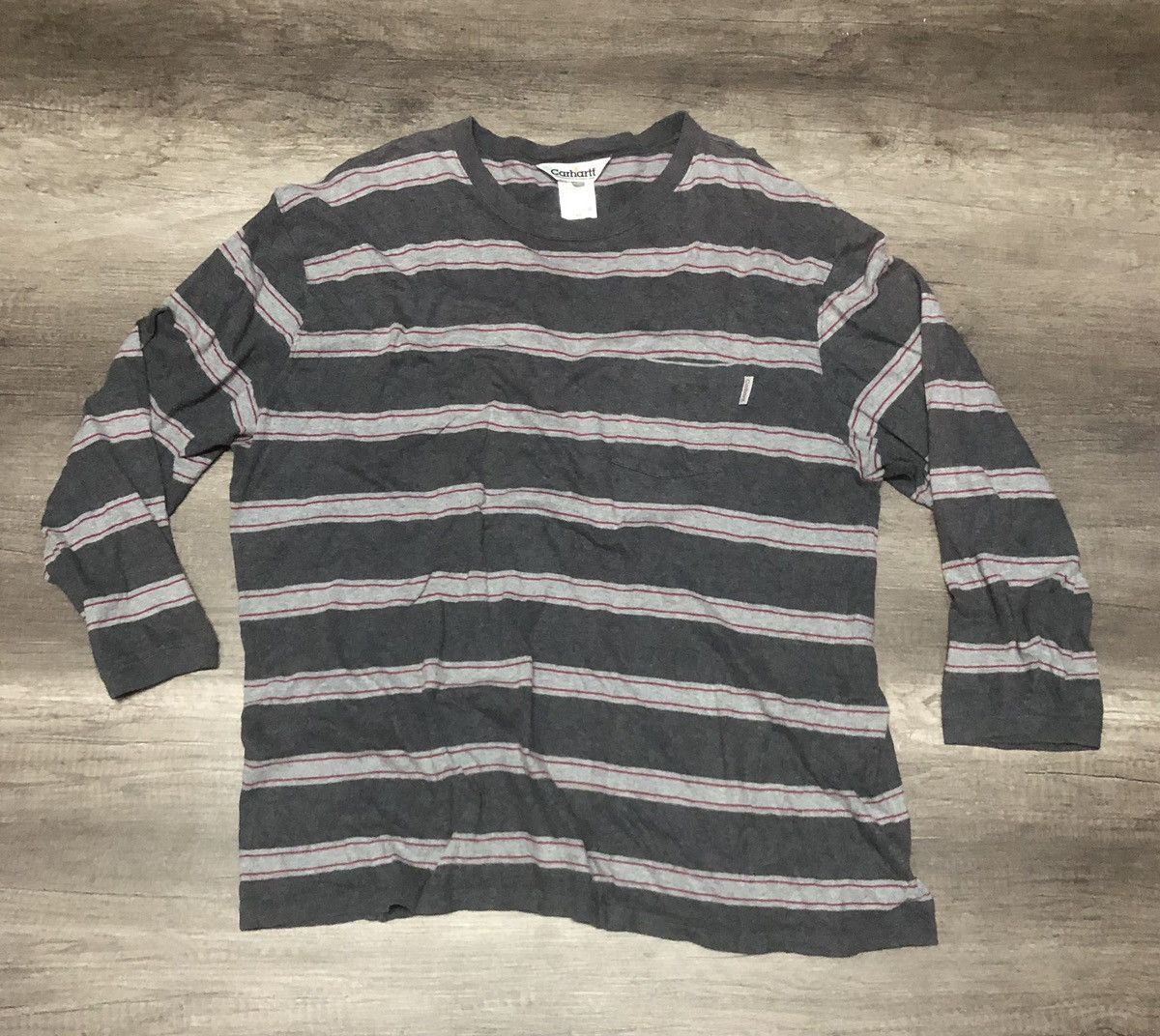 Carhartt × Vintage Vintage Carhartt Long Sleeve Shirt Size US XXL / EU 58 / 5 - 15 Thumbnail