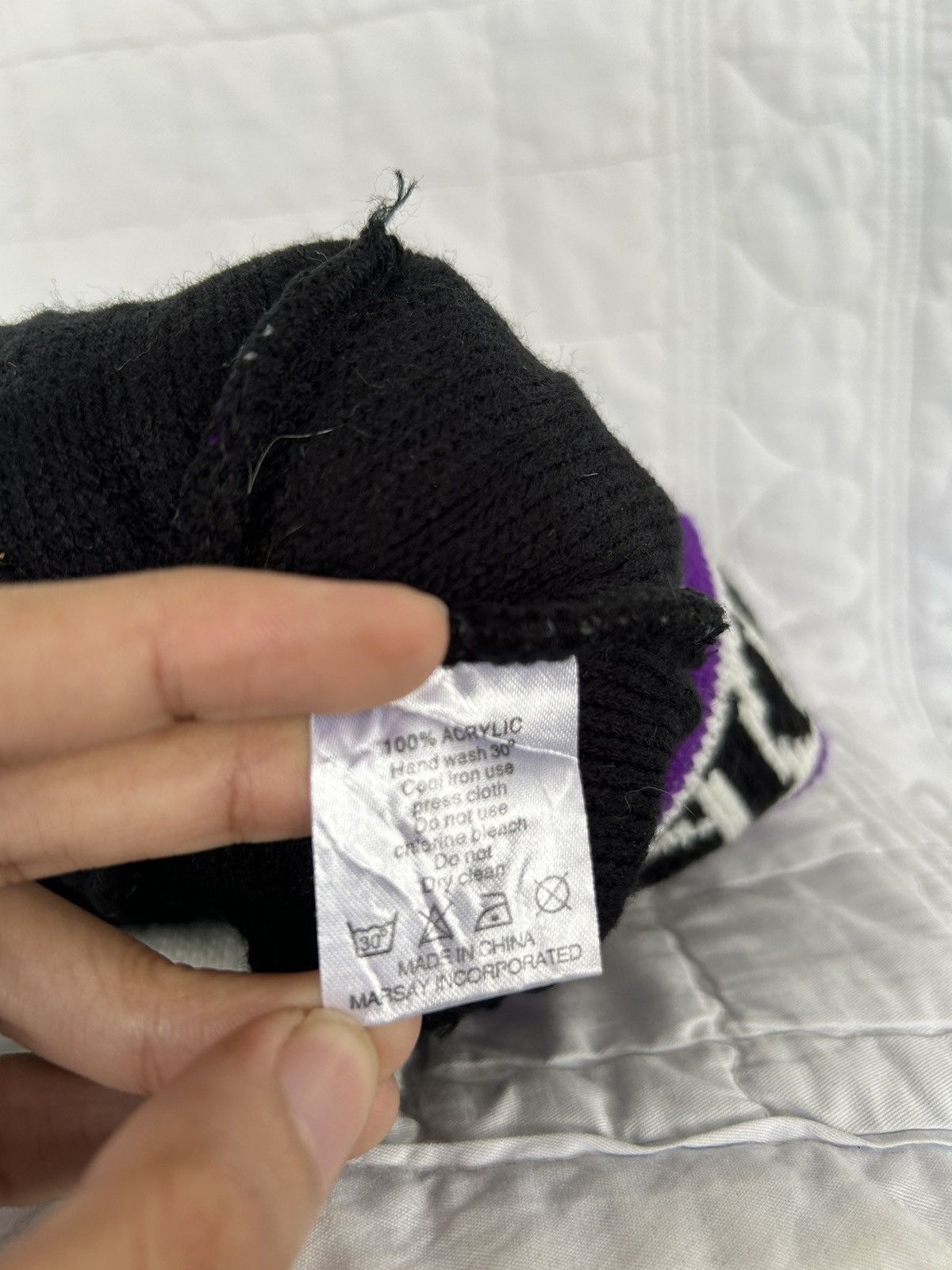 14th Addiction Dishonor Skull Punk Bondage Beanie Hats ☠️☠️ Size ONE SIZE - 5 Thumbnail