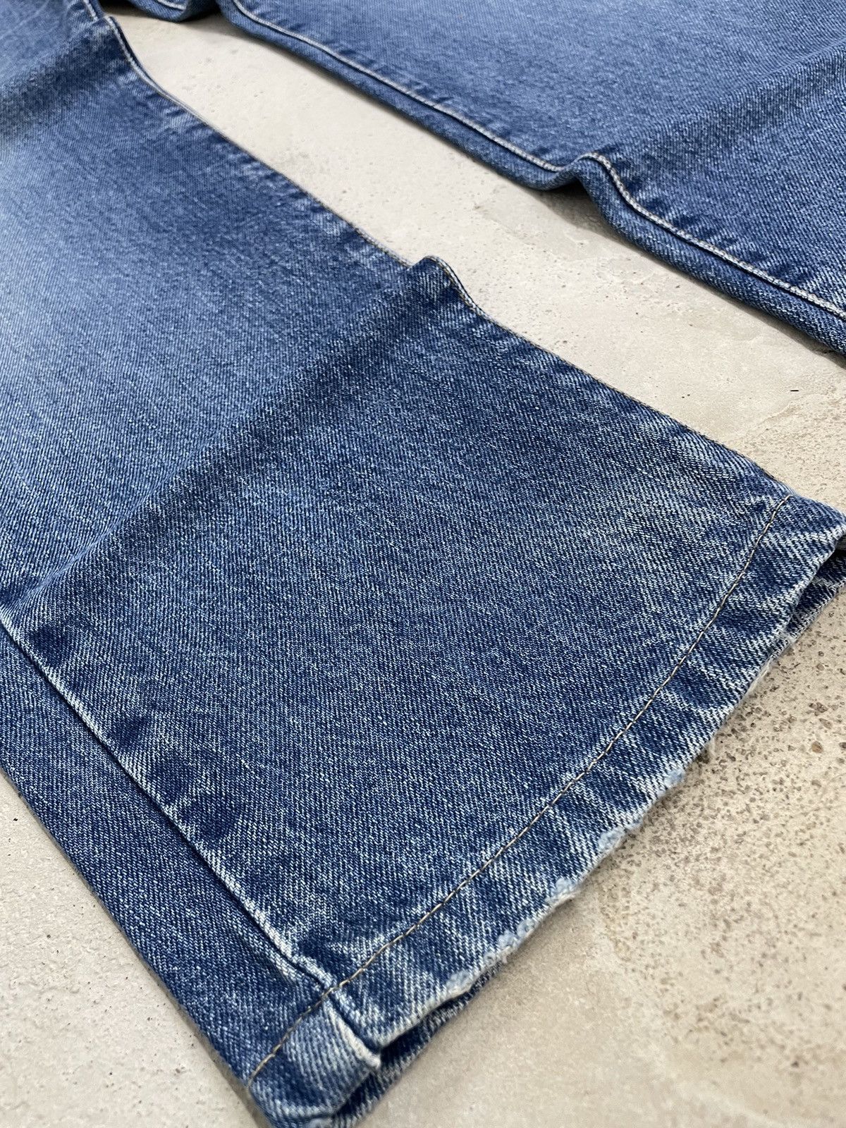 Blue Blue Japan × Japan Blue × Japanese Brand Vintage Y2k Blueway Repaired Japan Denim Pants (AB39) Size US 29 - 6 Thumbnail