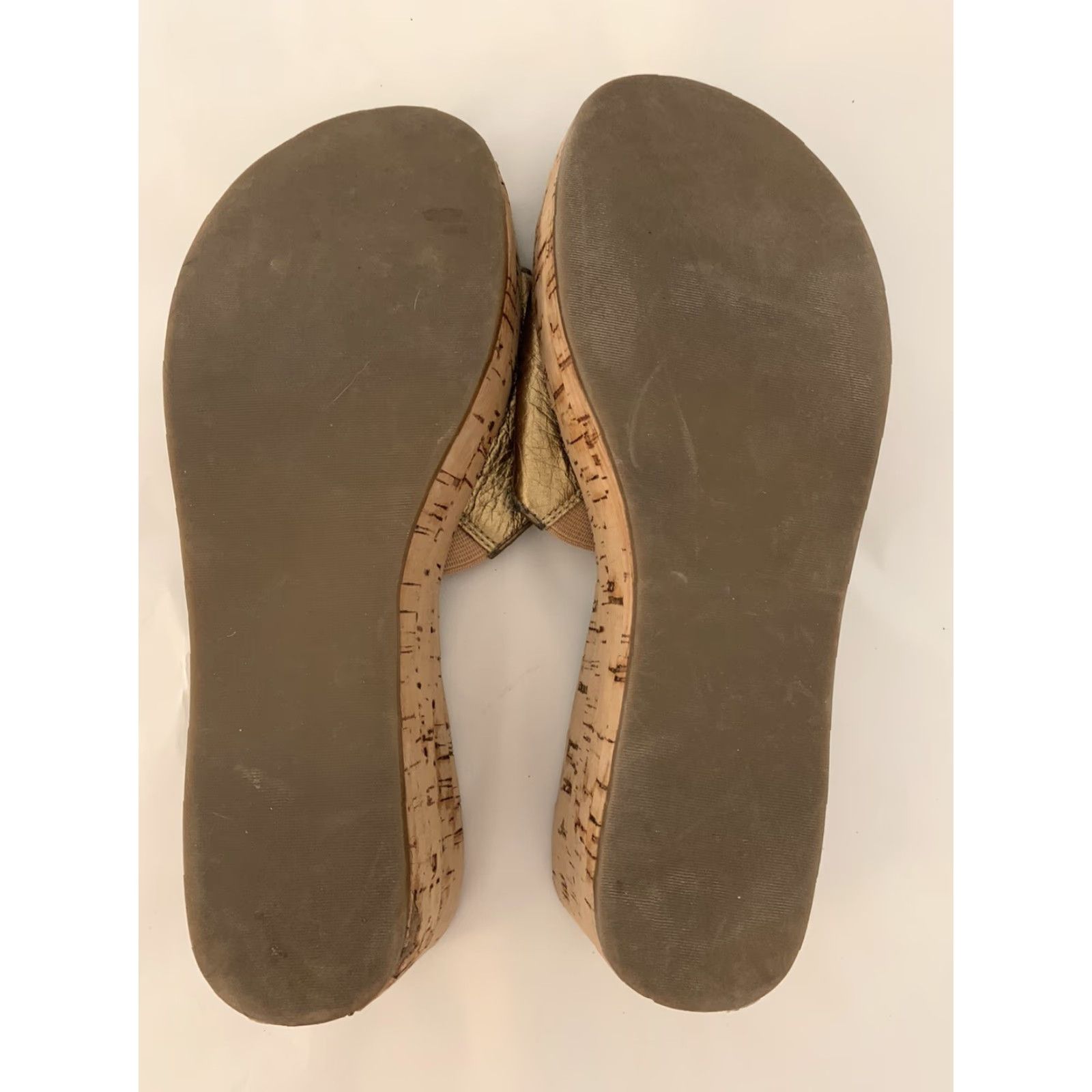 Nine West Nine West Cork Wedge Sandal Women Size 9.5 Copper Bronze Size US 10 / IT 40 - 4 Thumbnail