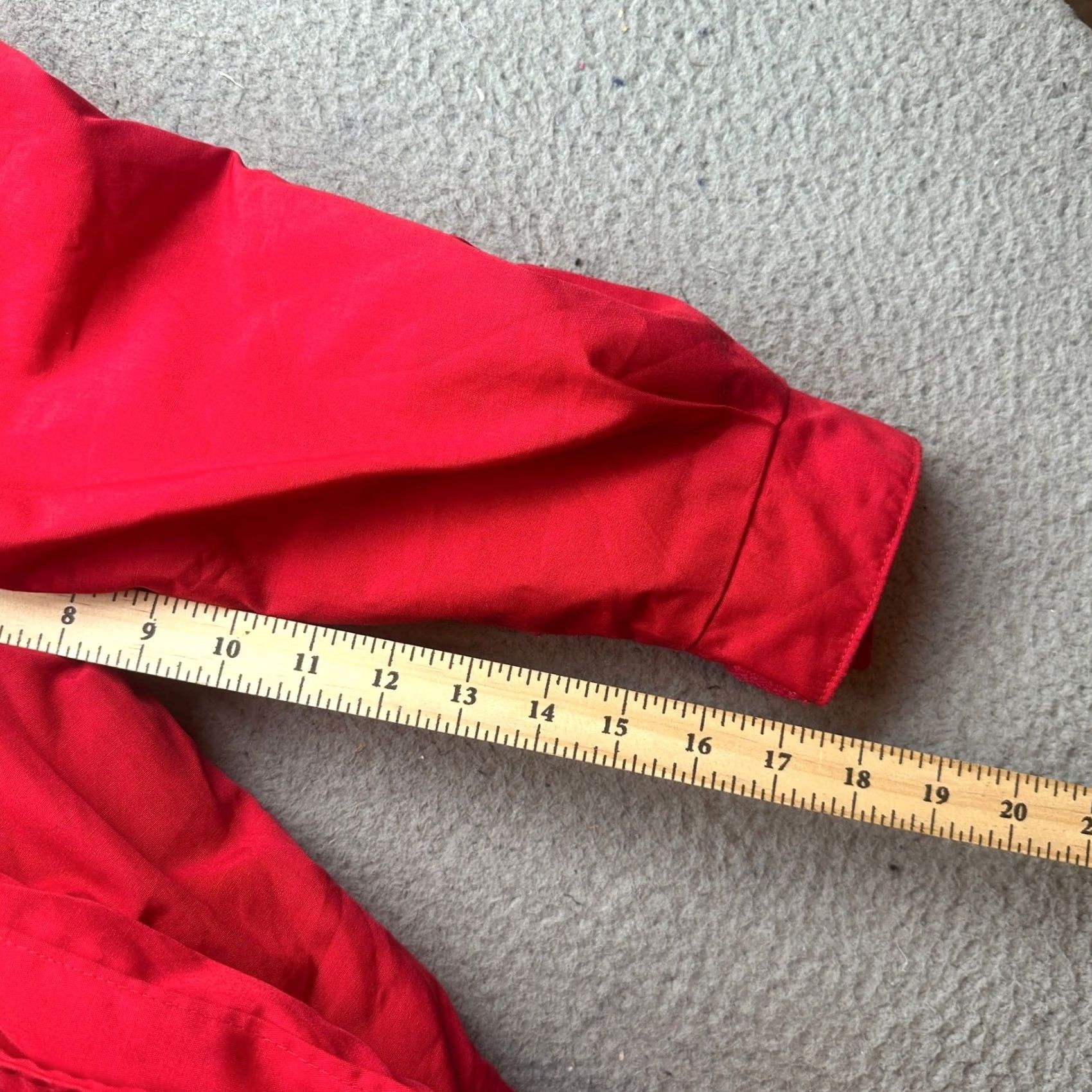 Vintage VINTAGE Woolrich Long Hooded Parka Jacket Womens Large Red Wool Plaid Lined Size L / US 10 / IT 46 - 5 Thumbnail