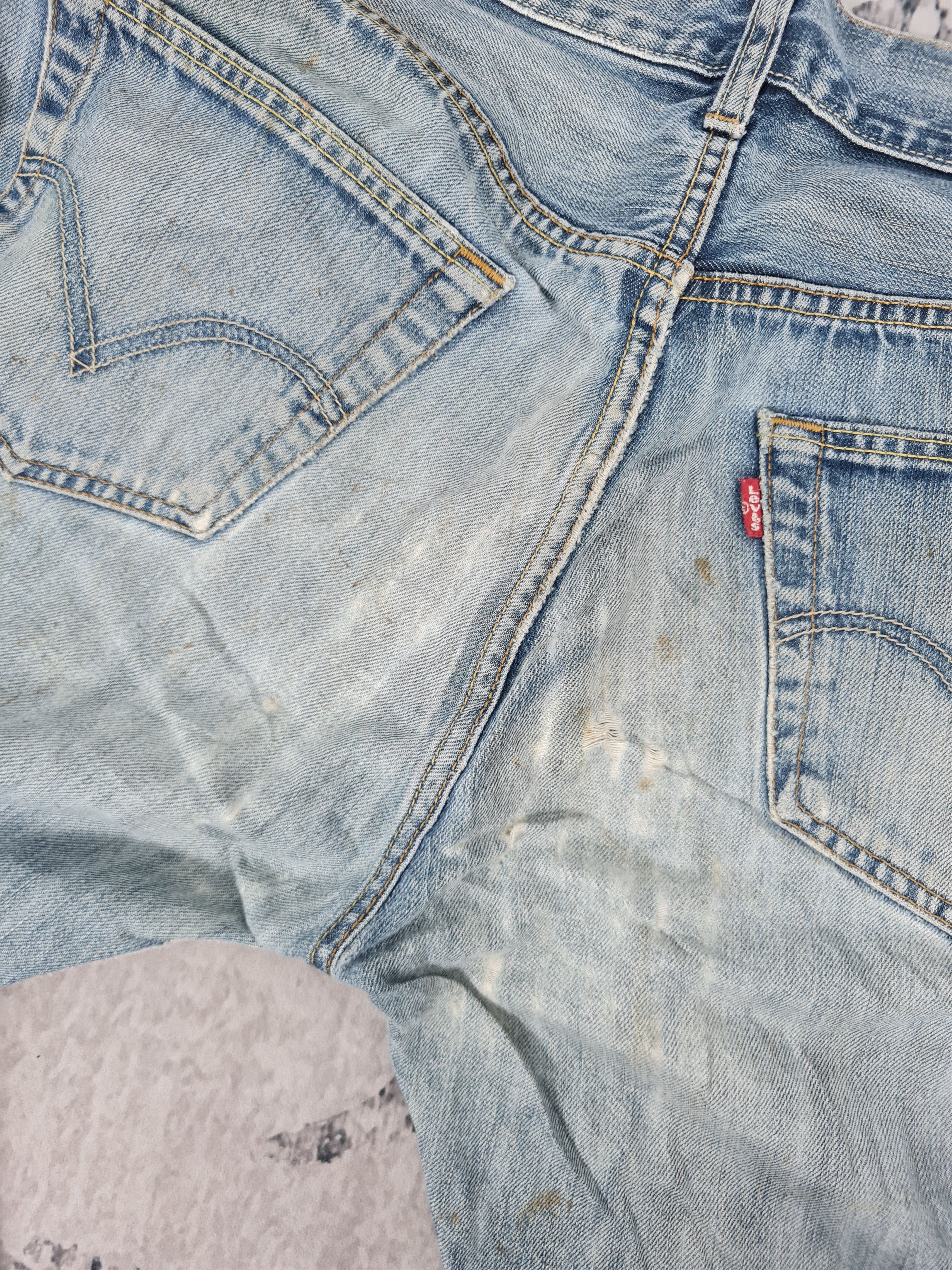 Levi's Vtg LEVIS 501 Distressed Faded Worn Jeans L0380 Size 34X29 Size US 34 / EU 50 - 7 Thumbnail
