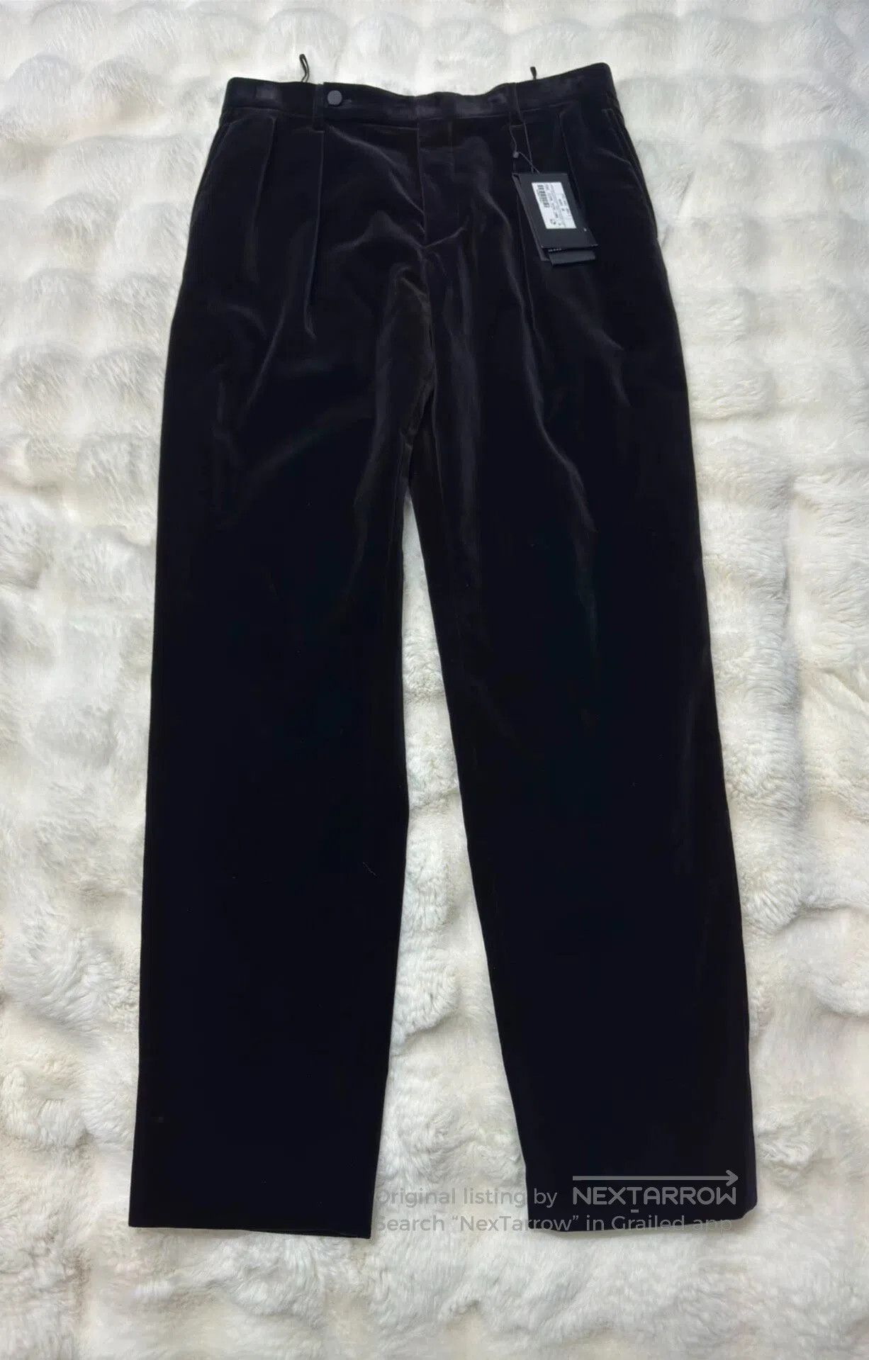 Saint Laurent Paris Saint Laurent Paris Poster walk show slim velvet suit pant Size US 30 / EU 46 - 1 Thumbnail