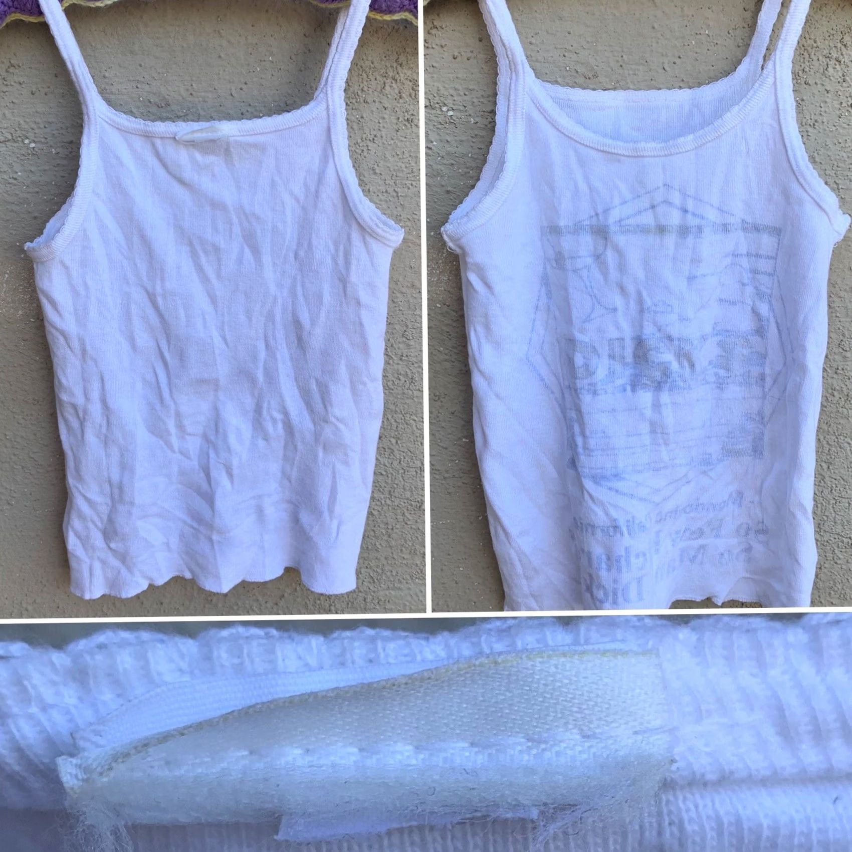 Vintage VINTAGE Dick’s Mendocino California So Few Richards So Many Dicks Graphic Tank Top XS White Women Size XS / US 0-2 / IT 36-38 - 7 Thumbnail