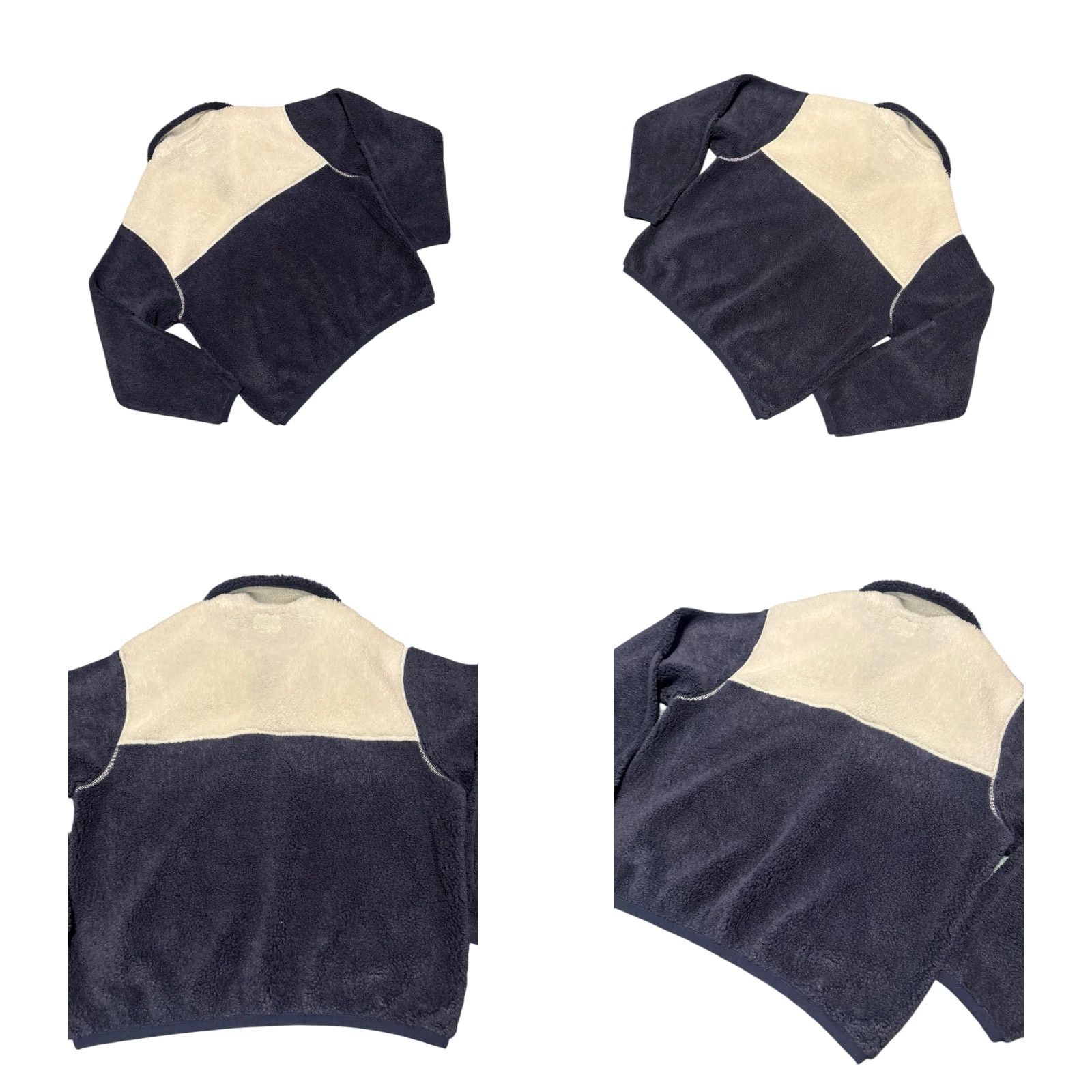 Polo Ralph Lauren Polo Ralph Lauren Sweatshirt 1/4 Zip Snap Pullover Small Blue/White Classic Unisex Adults Long Sleeve Knit Cotton Fleece Logo 2020s Size US S / EU 44-46 / 1 - 8 Thumbnail