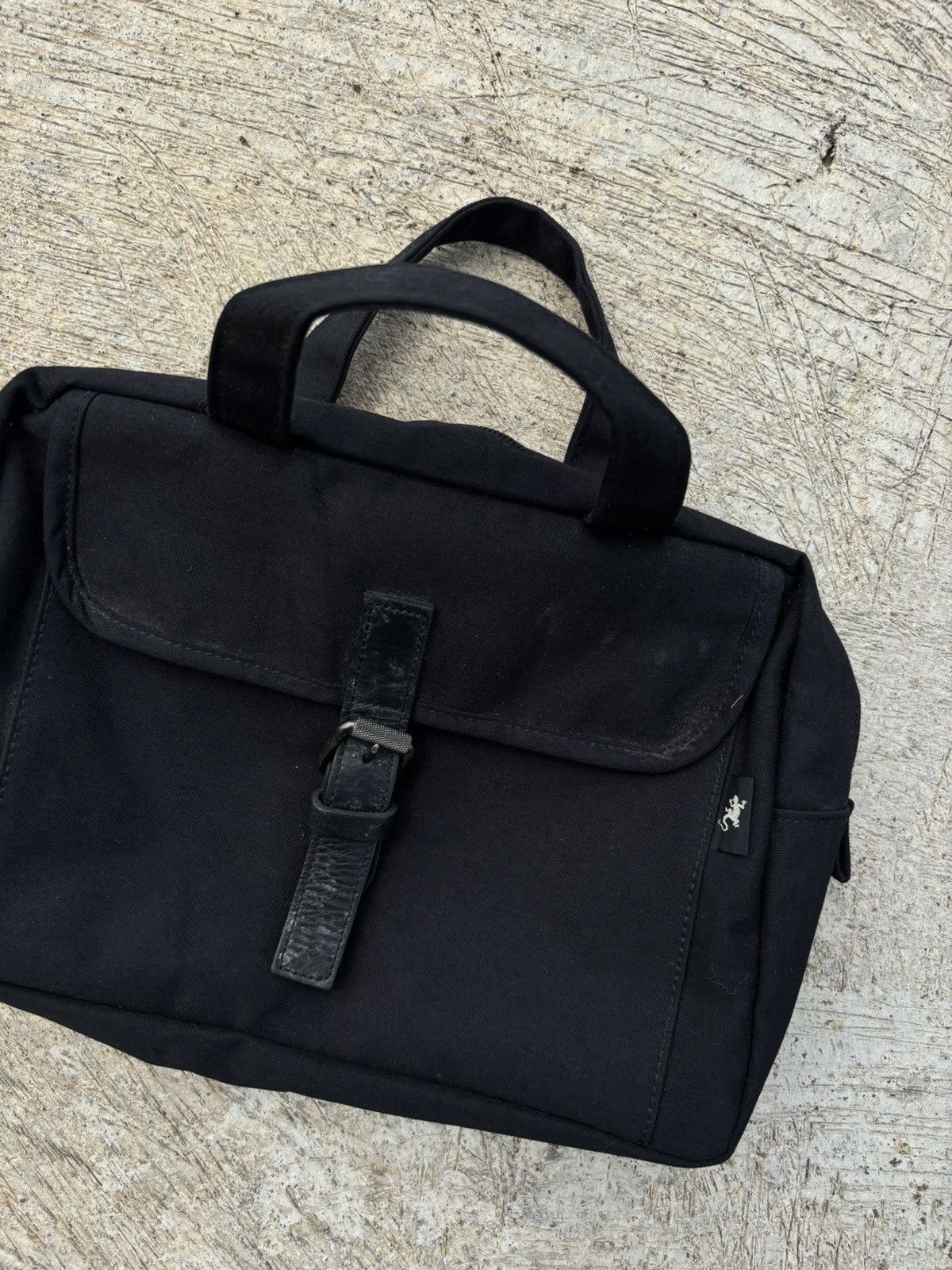 agnes b. Agnes b voyage tote bag mix leather vintage Size ONE SIZE - 3 Thumbnail