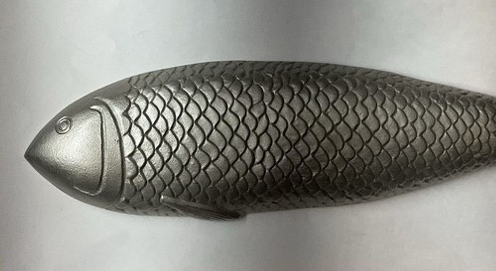 The Unbranded Brand Fish Cast Metal 5.75''x23.25 x1.25''/14.6cm x 59.1cm x 3.1cm Size ONE SIZE - 6 Thumbnail