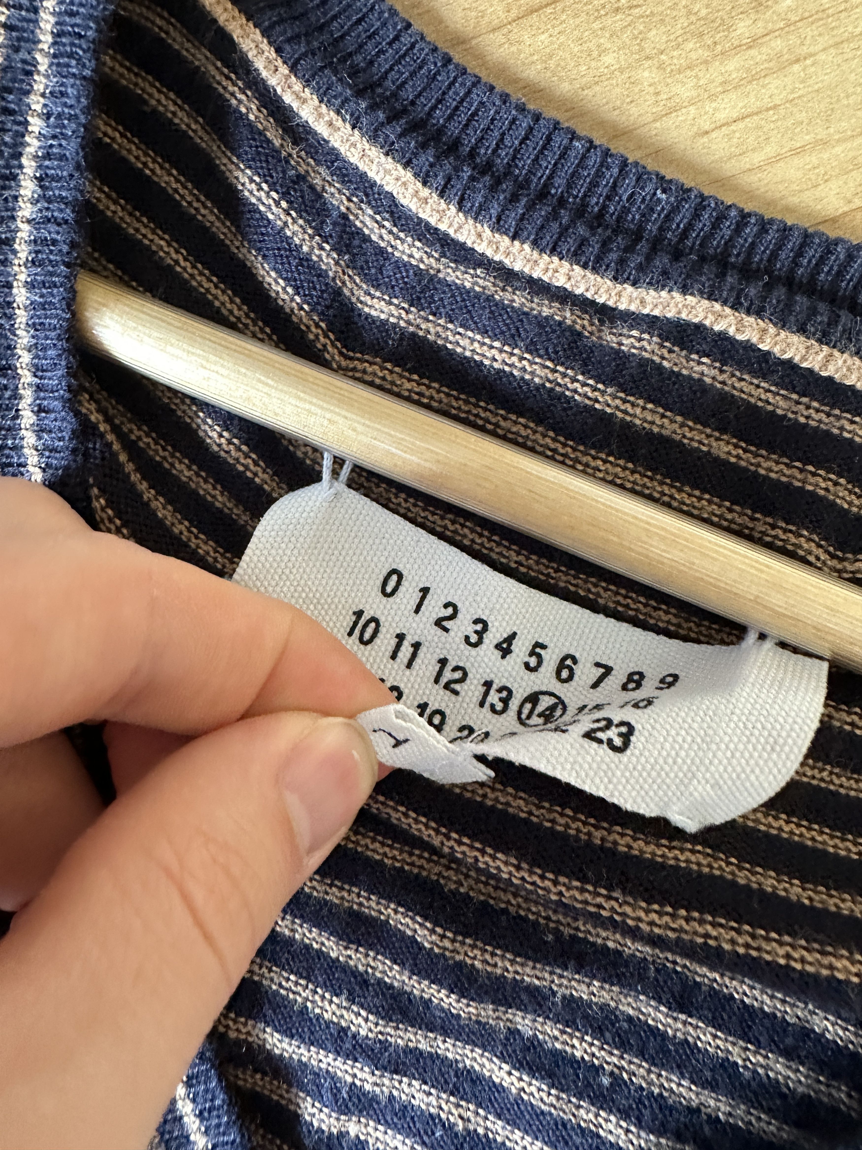 Maison Margiela Maison Margiela Striped Cardigan Size US S / EU 44-46 / 1 - 5 Thumbnail