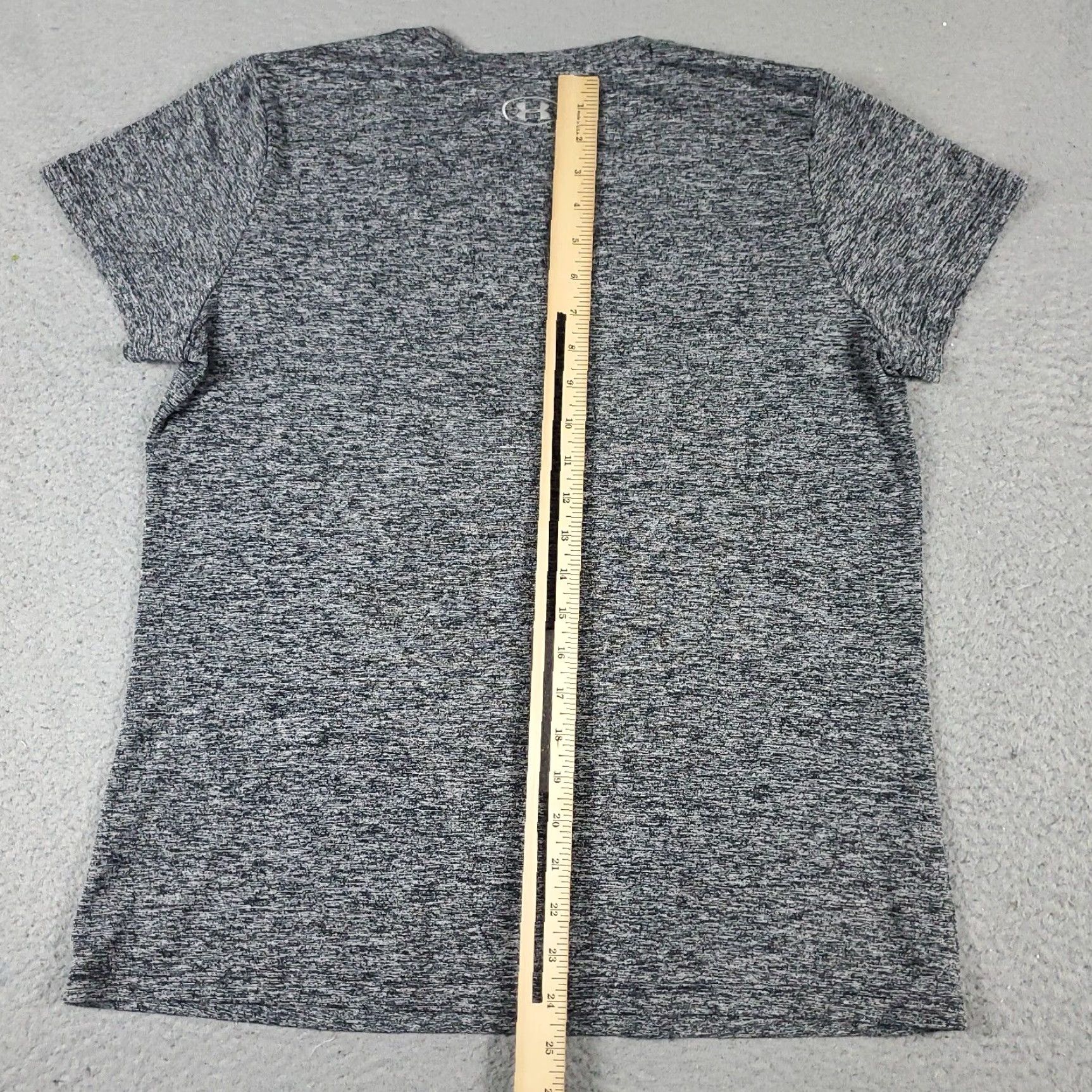 Under Armour Under Armour Womens T-Shirt Large Gray Active Short Sleeve Gym Outdoor Size L / US 10 / IT 46 - 3 Thumbnail