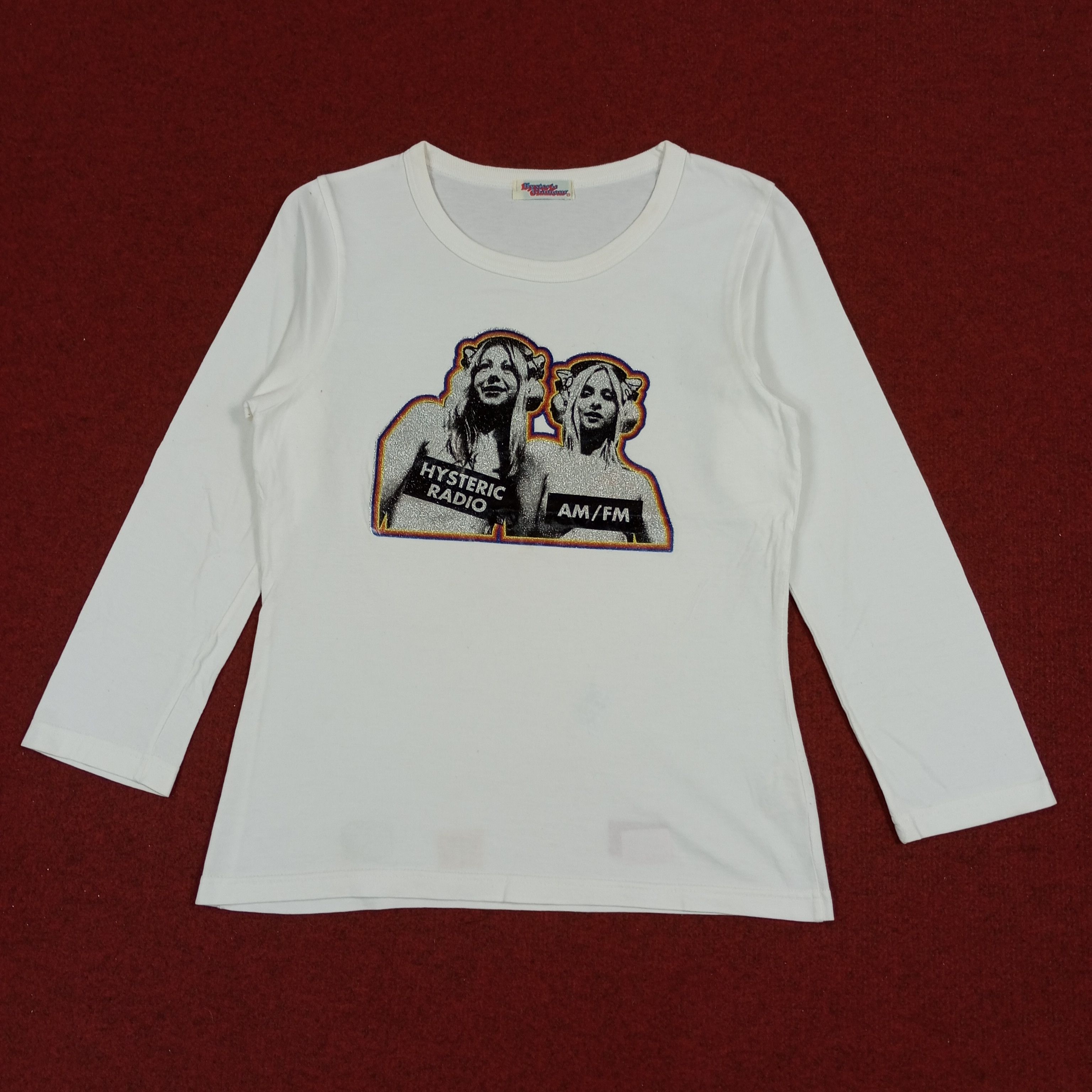 Hysteric Glamour Hysteric Glamour Japanese Brand Tshirt Size XS / US 0-2 / IT 36-38 - 1 Thumbnail