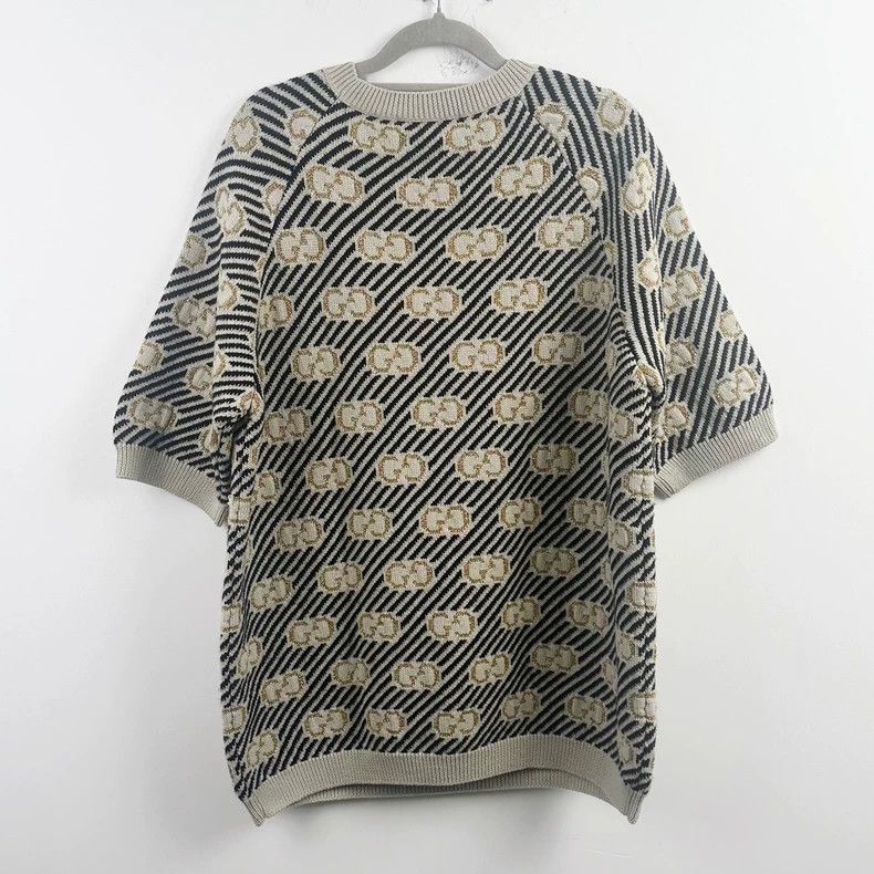 Gucci GucciGray full-print knitwear 2503-Nextarrow Size US S / EU 44-46 / 1 - 2 Thumbnail