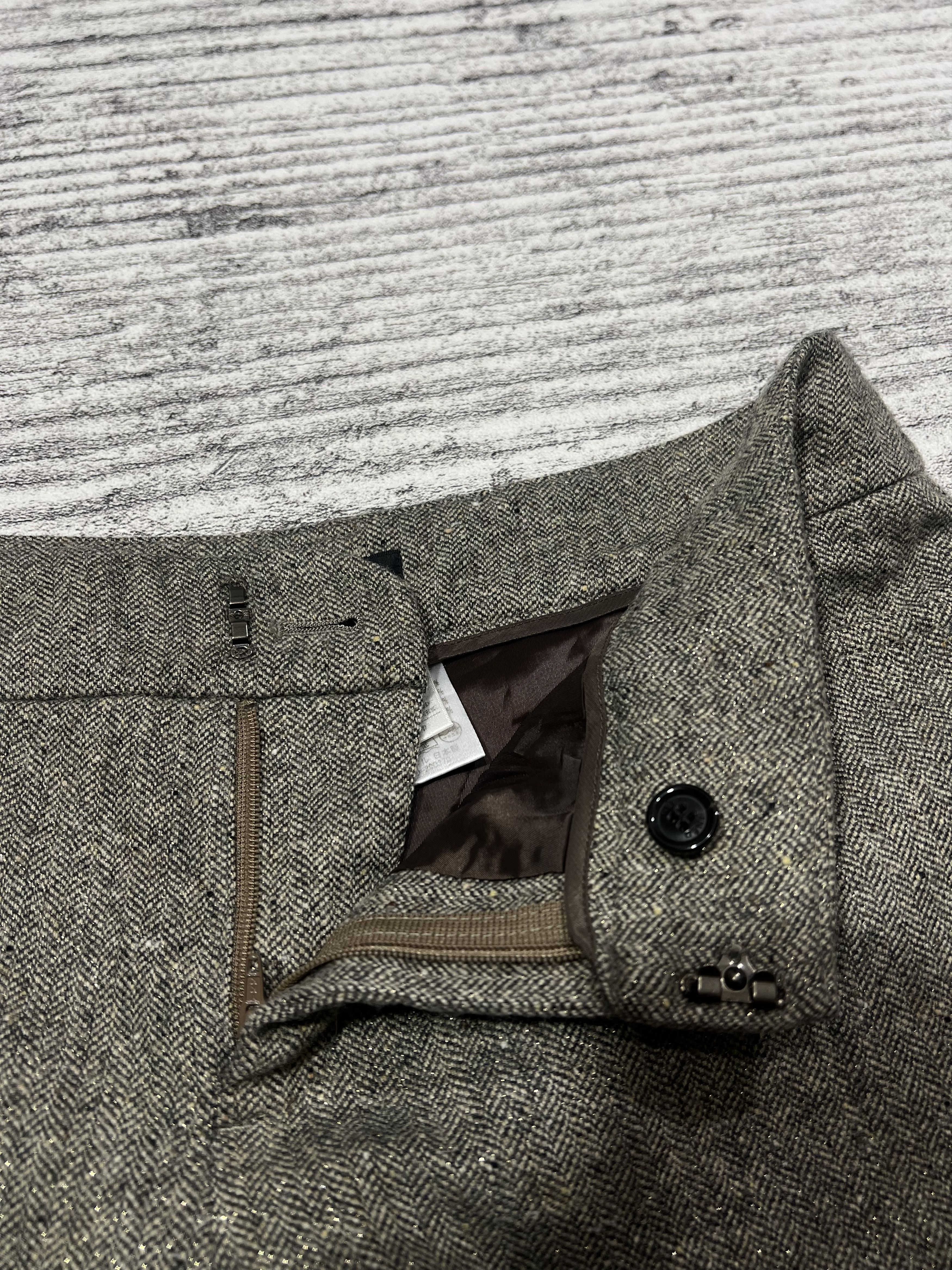 Japanese Brand 2000s Ined Japanese Wool Blend Jorts y2k Lgb Ifsix Size US 28 / EU 44 - 3 Thumbnail