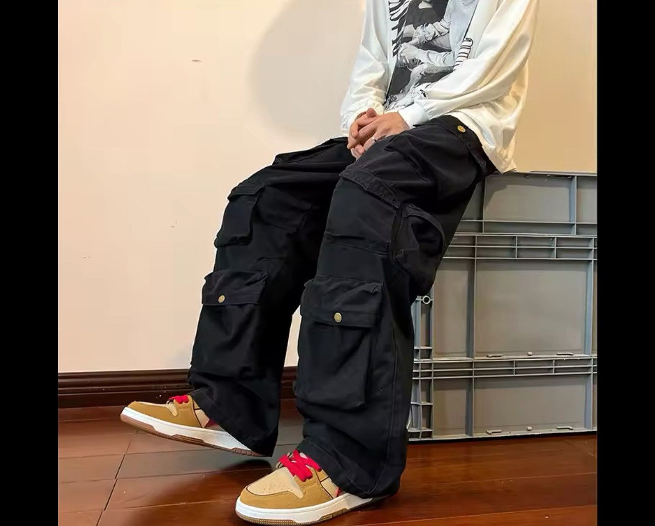 Japanese Brand Multi-pockets Tooling Pant Size US 34 / EU 50 - 2 Thumbnail