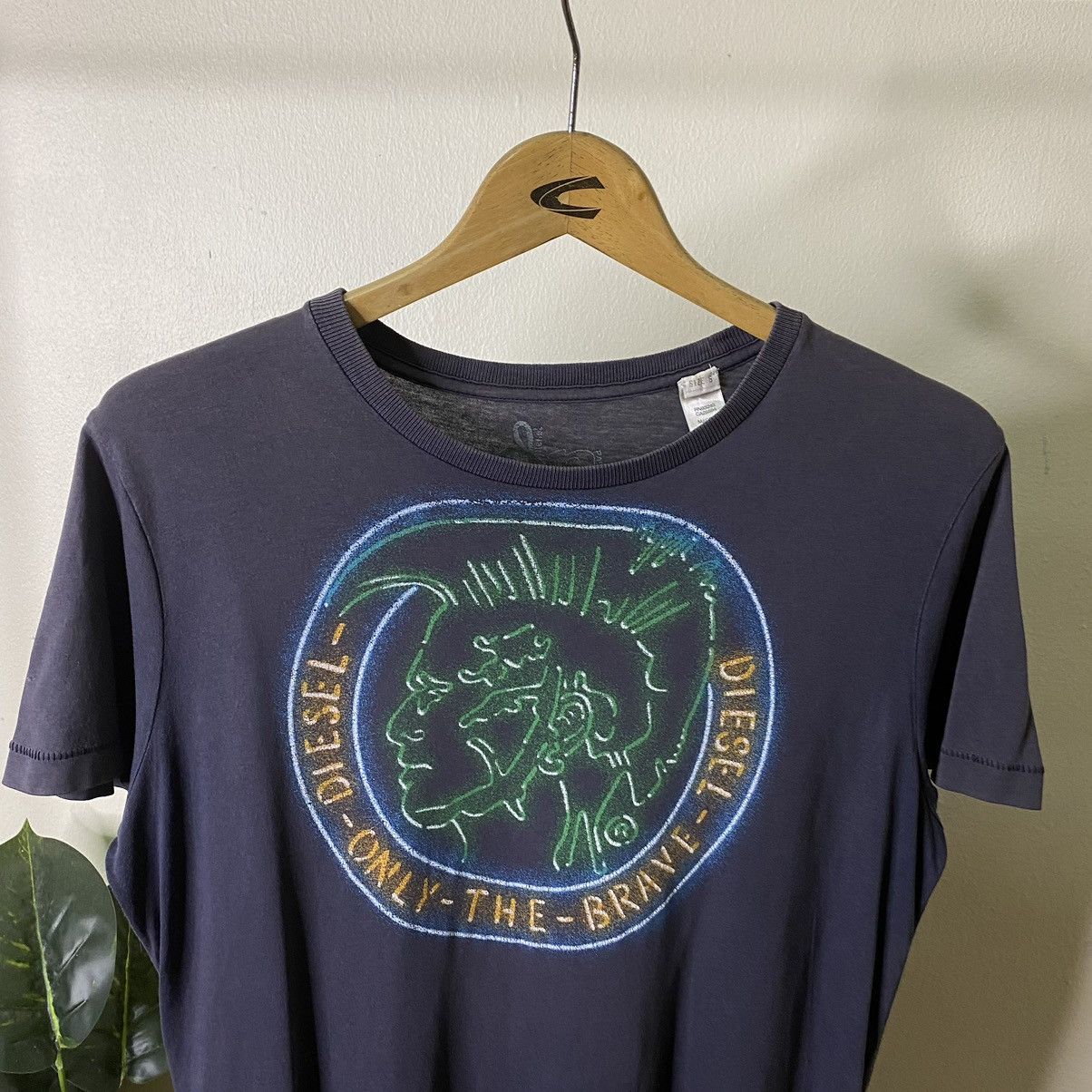 Diesel Y2K Diesel Mohawk Punk Tee Size US M / EU 48-50 / 2 - 2 Thumbnail