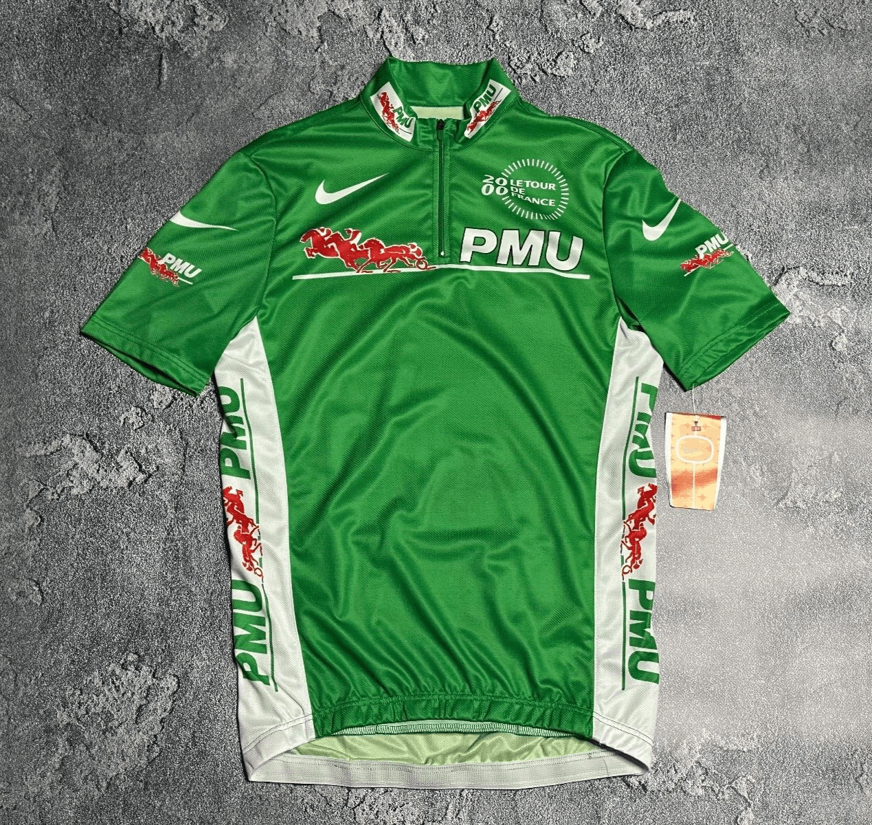 Nike Škoda サイクルジャージ Tour de France 2005 Tour de France 2005 Nike Cycling Jersey Skoda Size L White