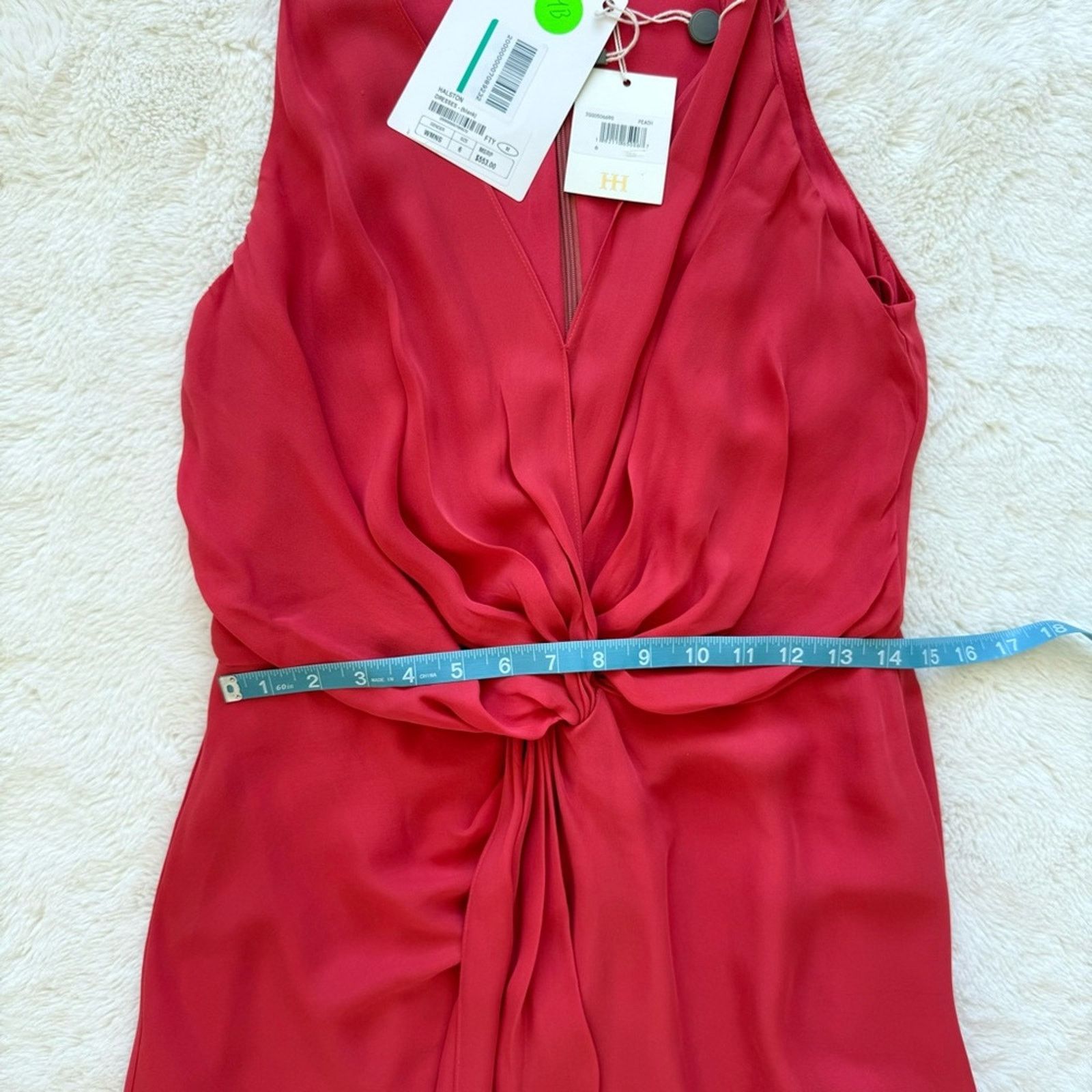 Halston Heritage NWT! Halston Heritage women silk dress size 6 US Retail 553$ Size M / US 6-8 / IT 42-44 - 9 Thumbnail