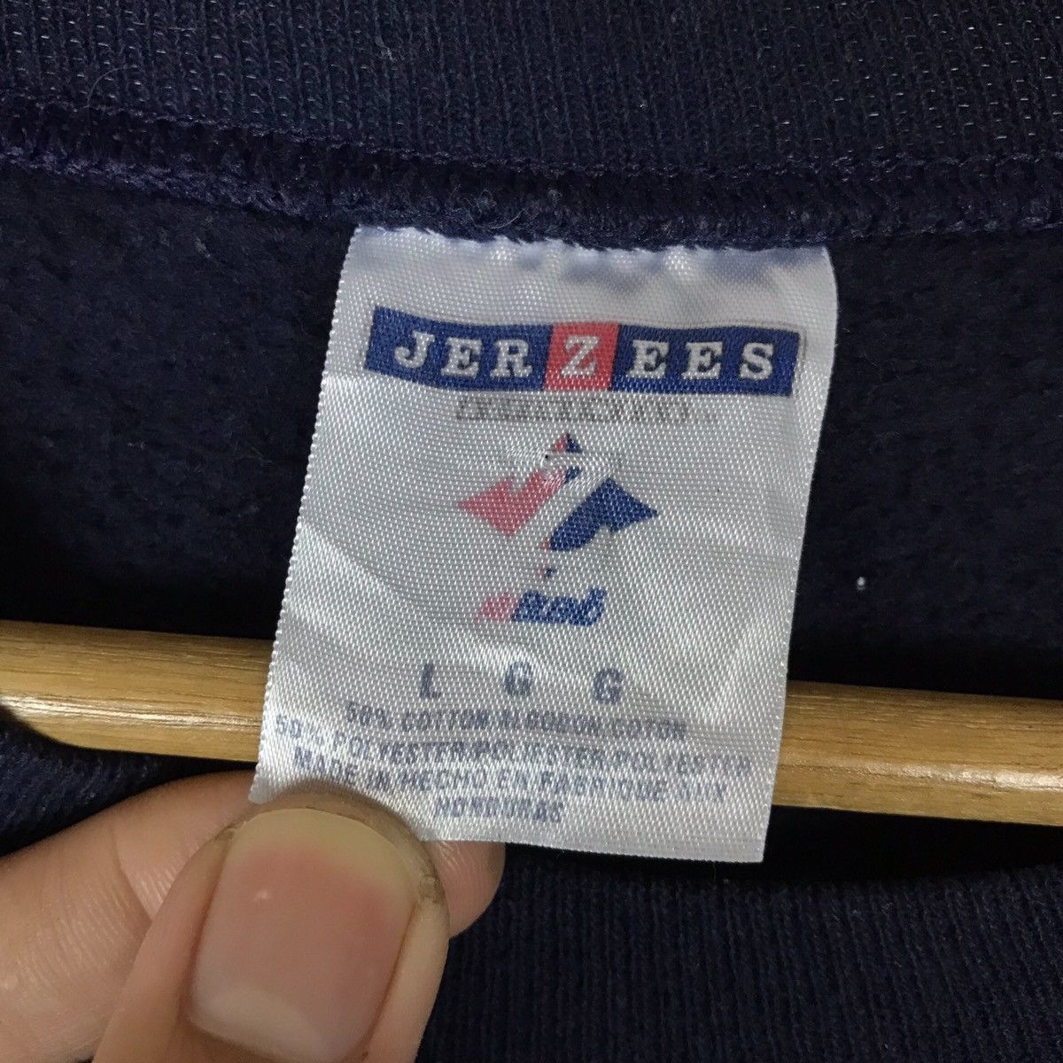 Jerzees Vintage Jerzees Fishing An American Tradition Pullover Size US L / EU 52-54 / 3 - 5 Thumbnail