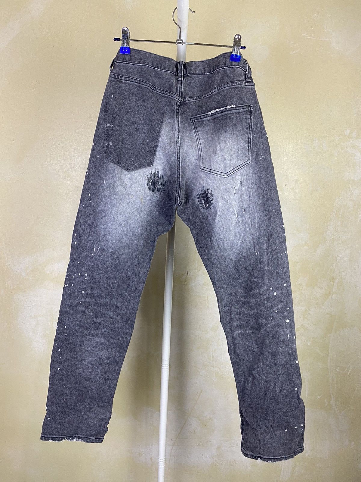 Number (N)ine Number (N)ine re-edition From 2001 Grunge Splatter pants Size US 30 / EU 46 - 3 Thumbnail