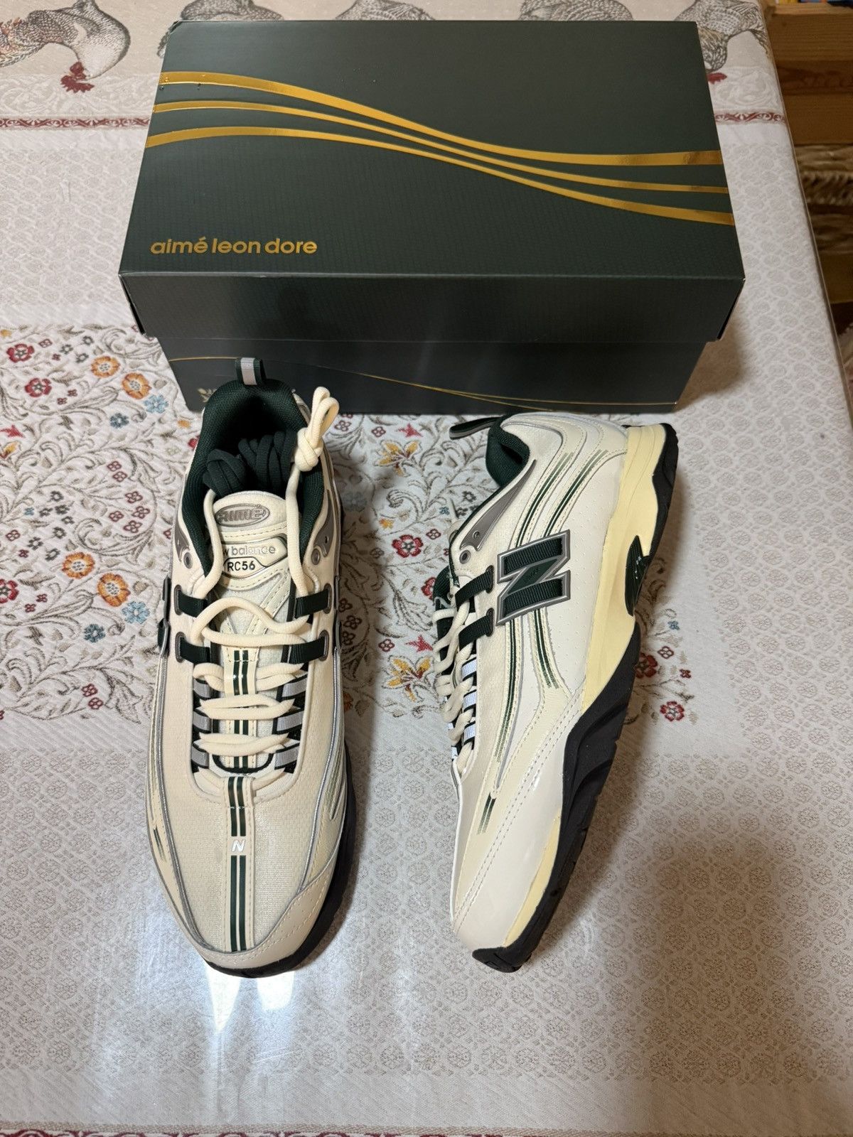 Aime Leon Dore × New Balance NEW BALANCE AIMÉ LEON DORE X RC56 'PRISTINE' Men’s Size 11 Size US 11 / EU 44 - 1 Thumbnail