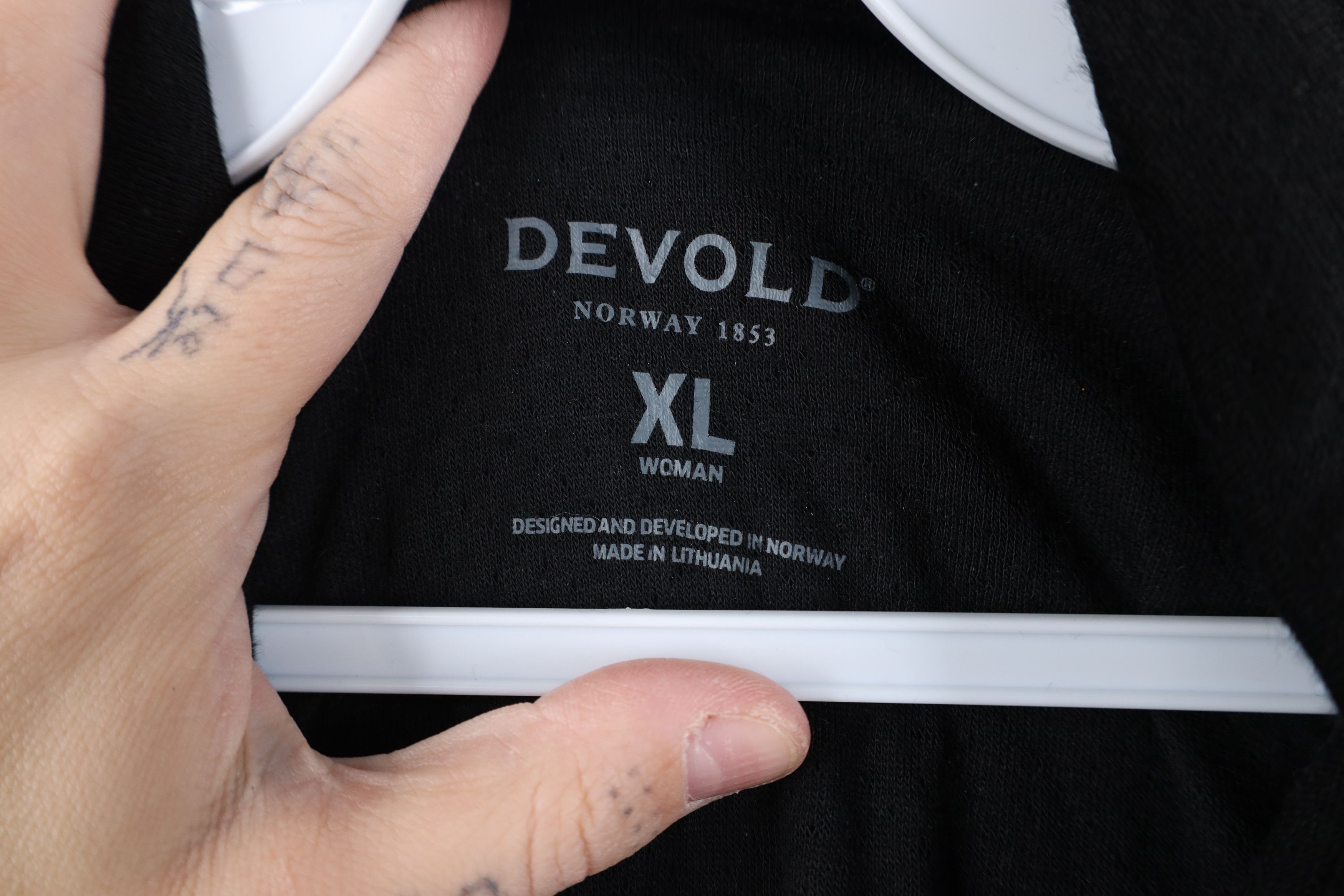 Vintage Devold Norway Merino Wool Knit Half Zip Pullover Sweater Size XL / US 12-14 / IT 48-50 - 7 Thumbnail