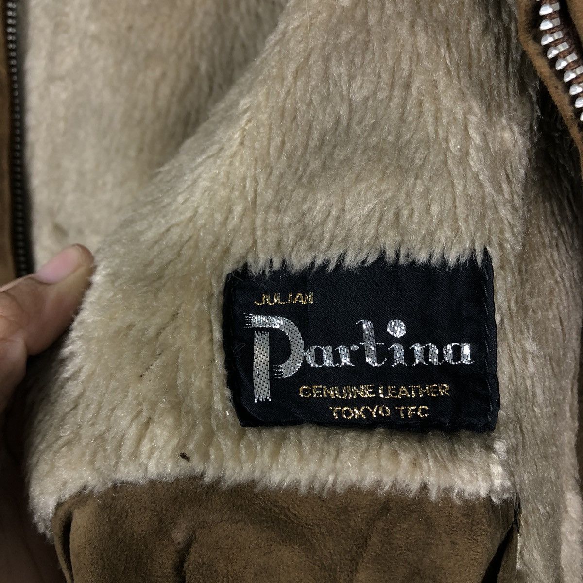 Japanese Brand 🔥90’s Vintage Genuine Leather Bomber Jacket Partina Japan Size US M / EU 48-50 / 2 - 15 Thumbnail