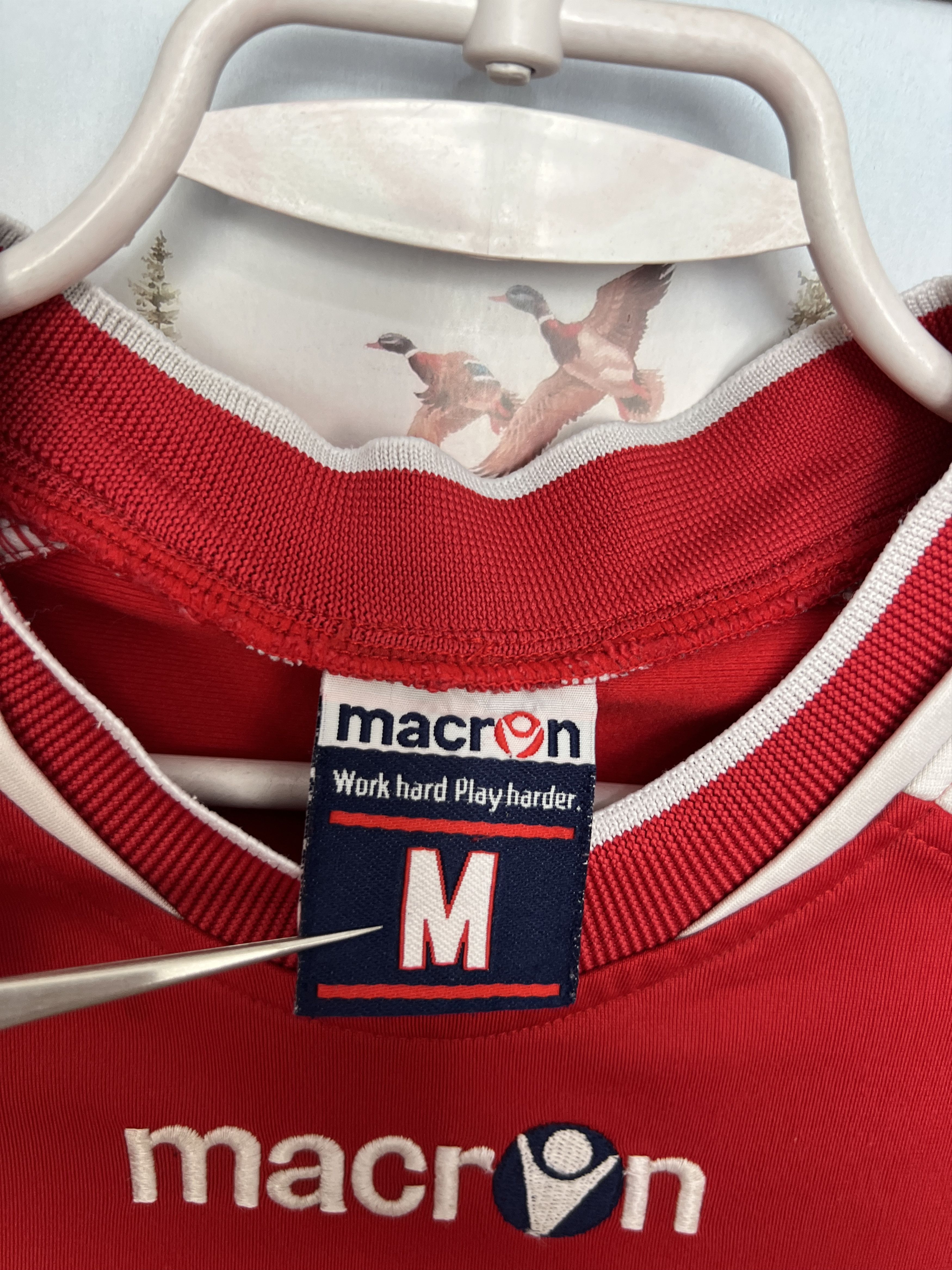 Macron Southend United Football Train Sweatshirt Soccer Track Top Size US M / EU 48-50 / 2 - 7 Thumbnail