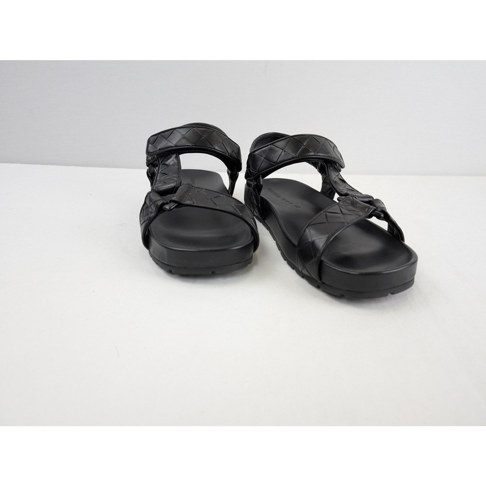 Bottega Veneta o1rshd1 Prov Victory Trip Sandal in Black Size US 12 / EU 45 - 6 Thumbnail